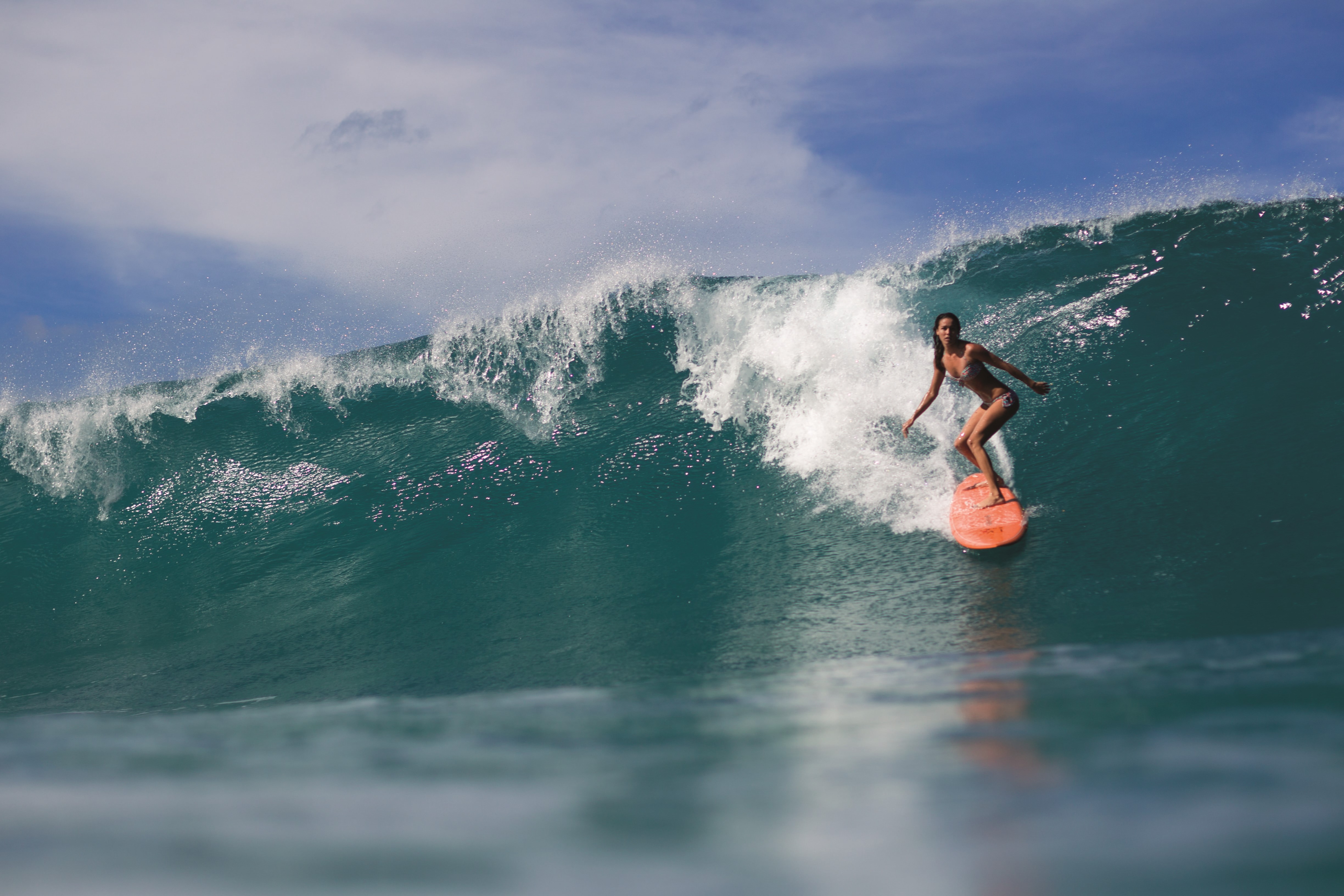 nature, the ocean, day, spray, fun, athlete, beauty in nature, aquatic sport, lifestyles, one Person, 4K, water, recreational Pursuit, real people, motion, HD Wallpaper
