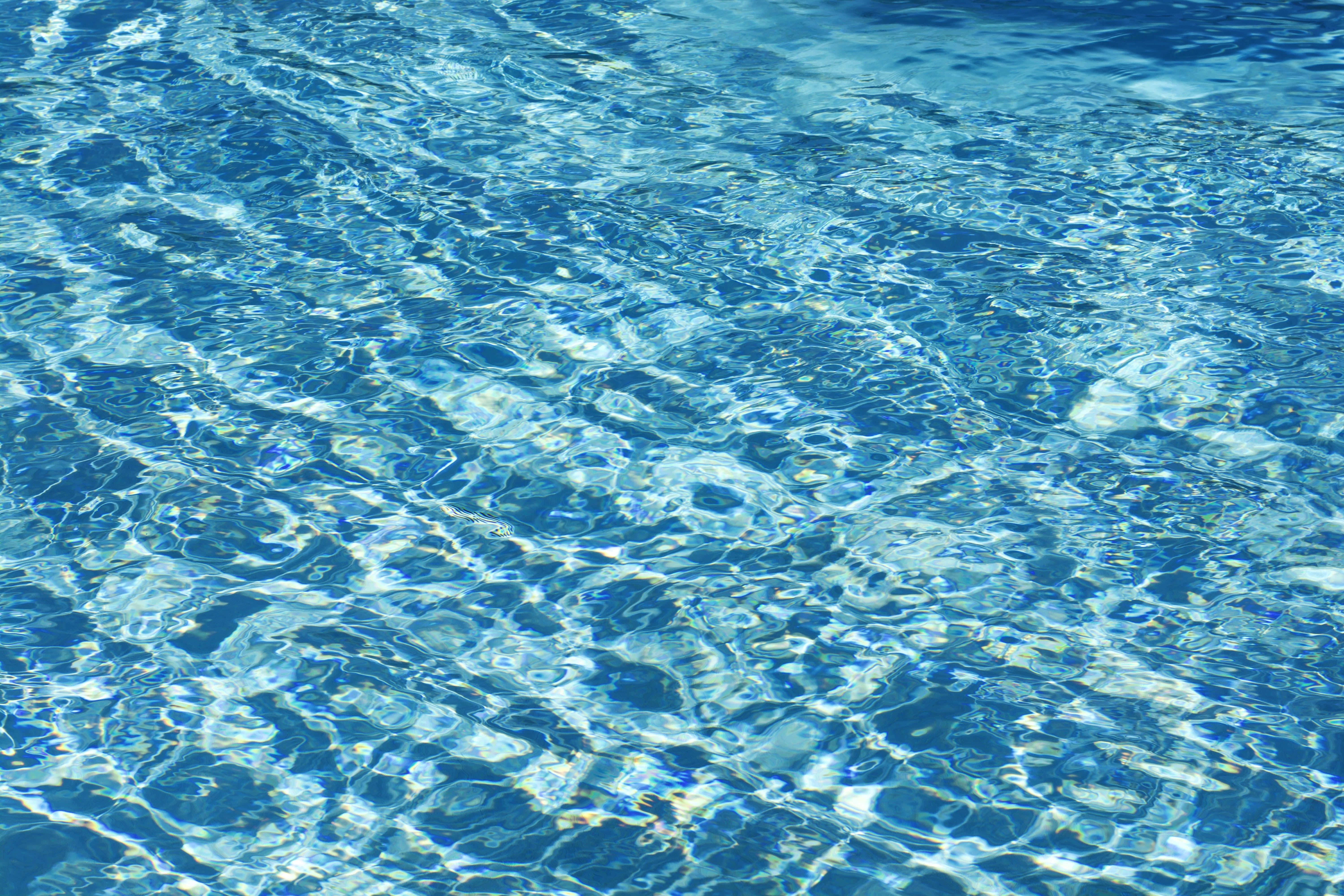 swimming pool, sunlight, waves, river, clear, reflection, waterfront, blue, turquoise colored, summer, nature, tranquility, water, outdoors, no people, HD Wallpaper