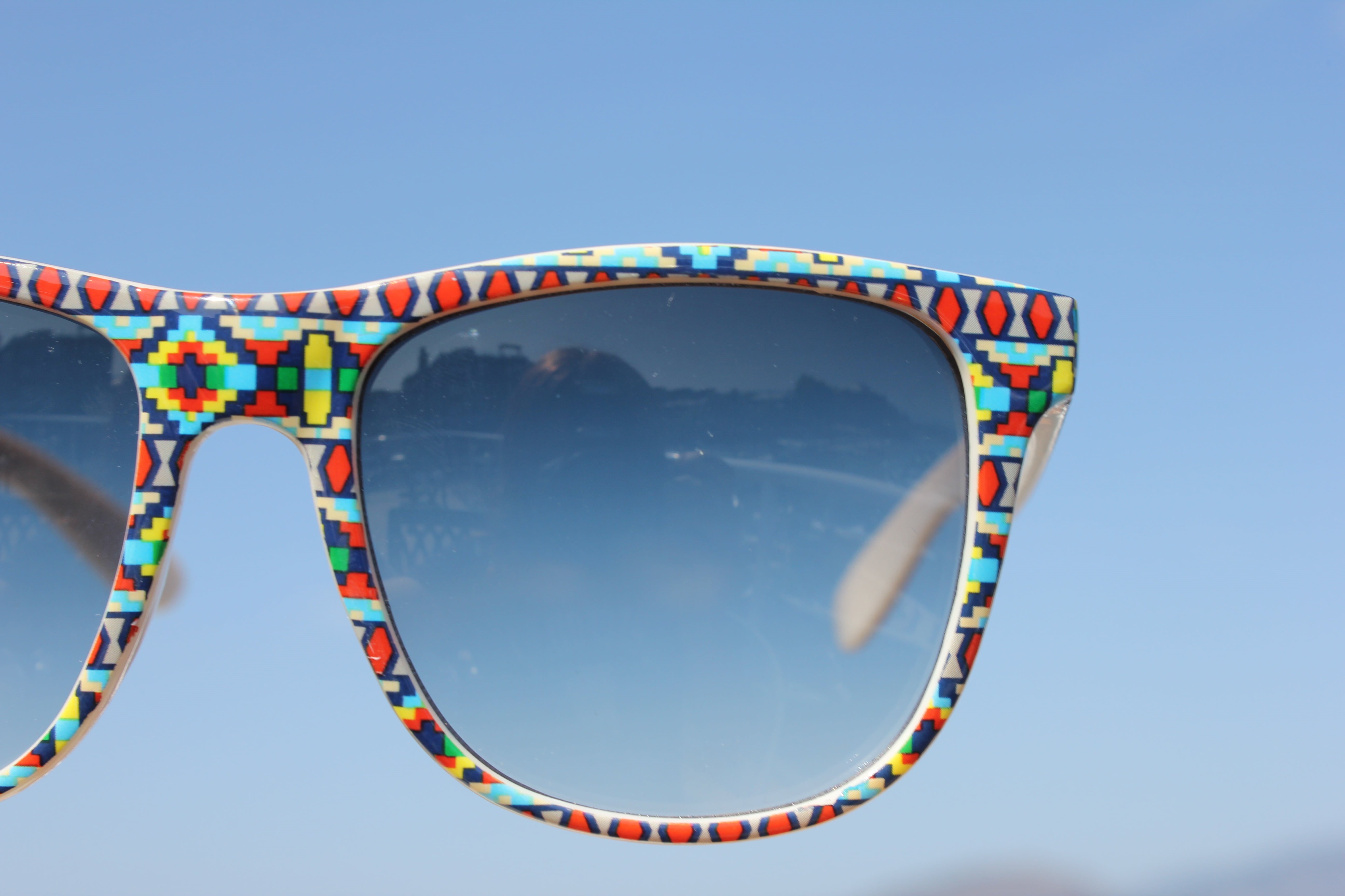 multi colored, shape, yellow, circle, blue, eyewear, no people, personal Accessory, style, carnival, 5K, amusement park, celebration, vision, studio shot, HD Wallpaper