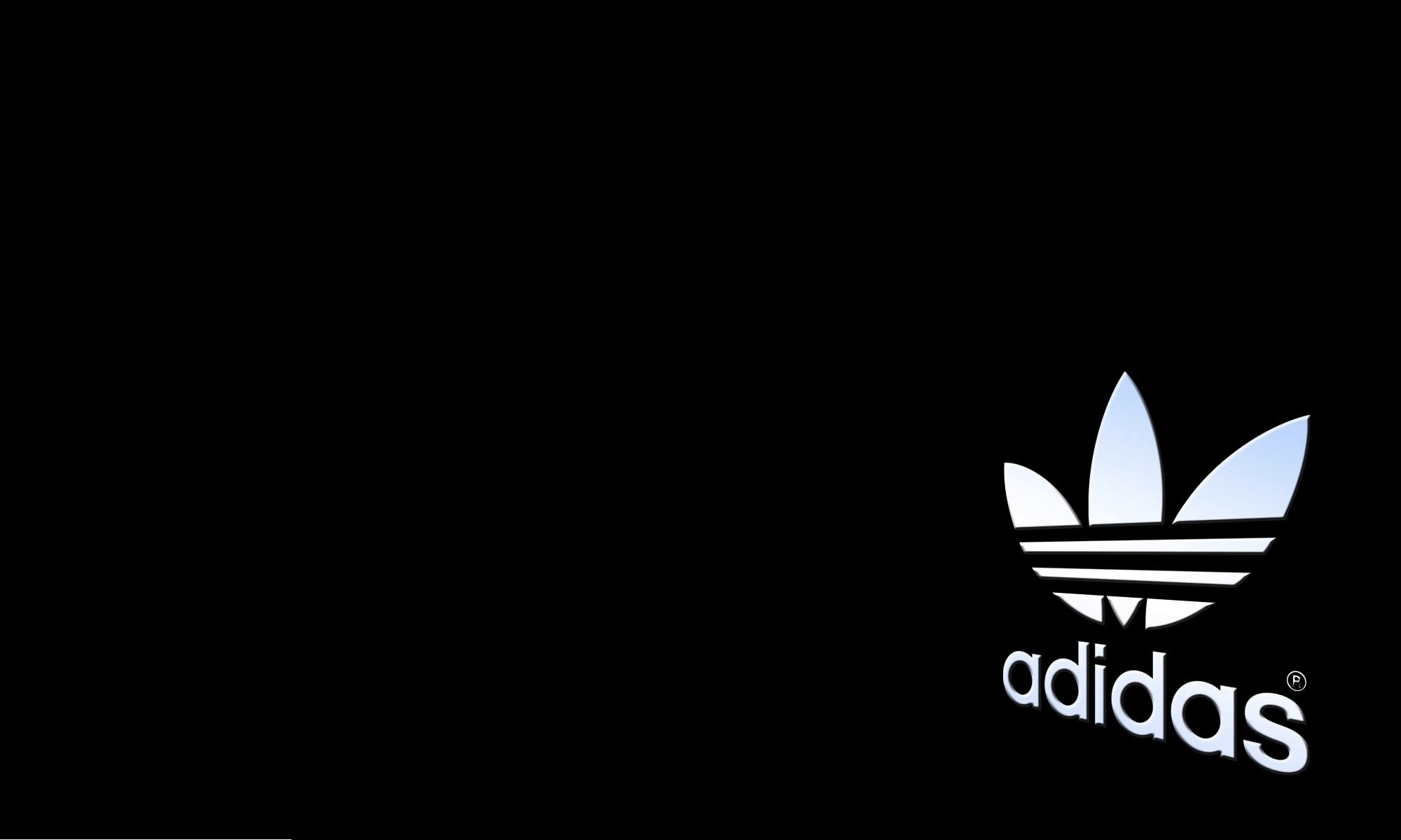 nautical Vessel, architecture, wall - building feature, Logo, night, transportation, copy space, black Color, close-up, clear sky, Adidas, western script, HD Wallpaper