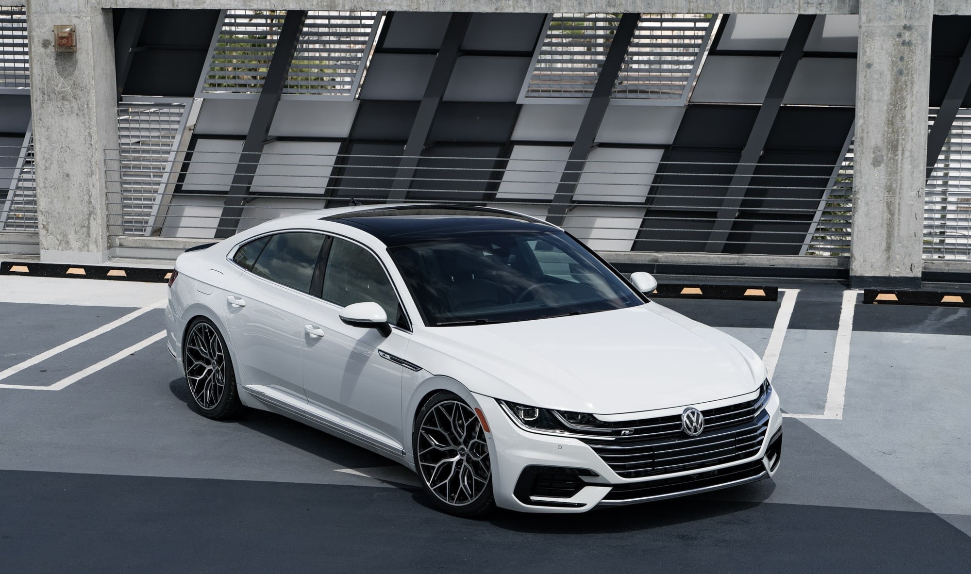 Vossen, Volkswagen, R-line, White, 1080P, Arteon, HD Wallpaper