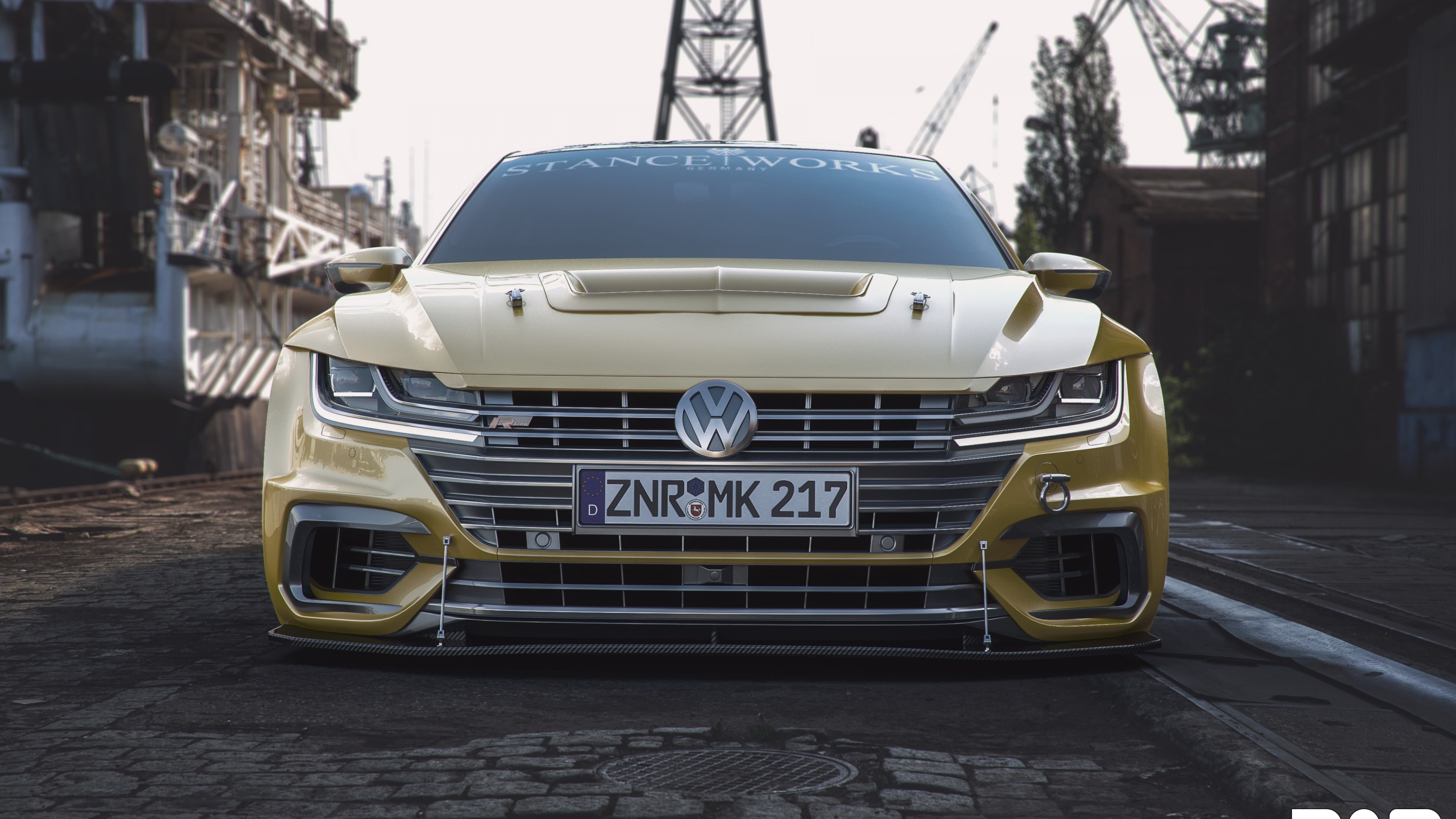 custom, Volkswagen Arteon R-Line, 4K, 4K, 2018 Cars, HD Wallpaper