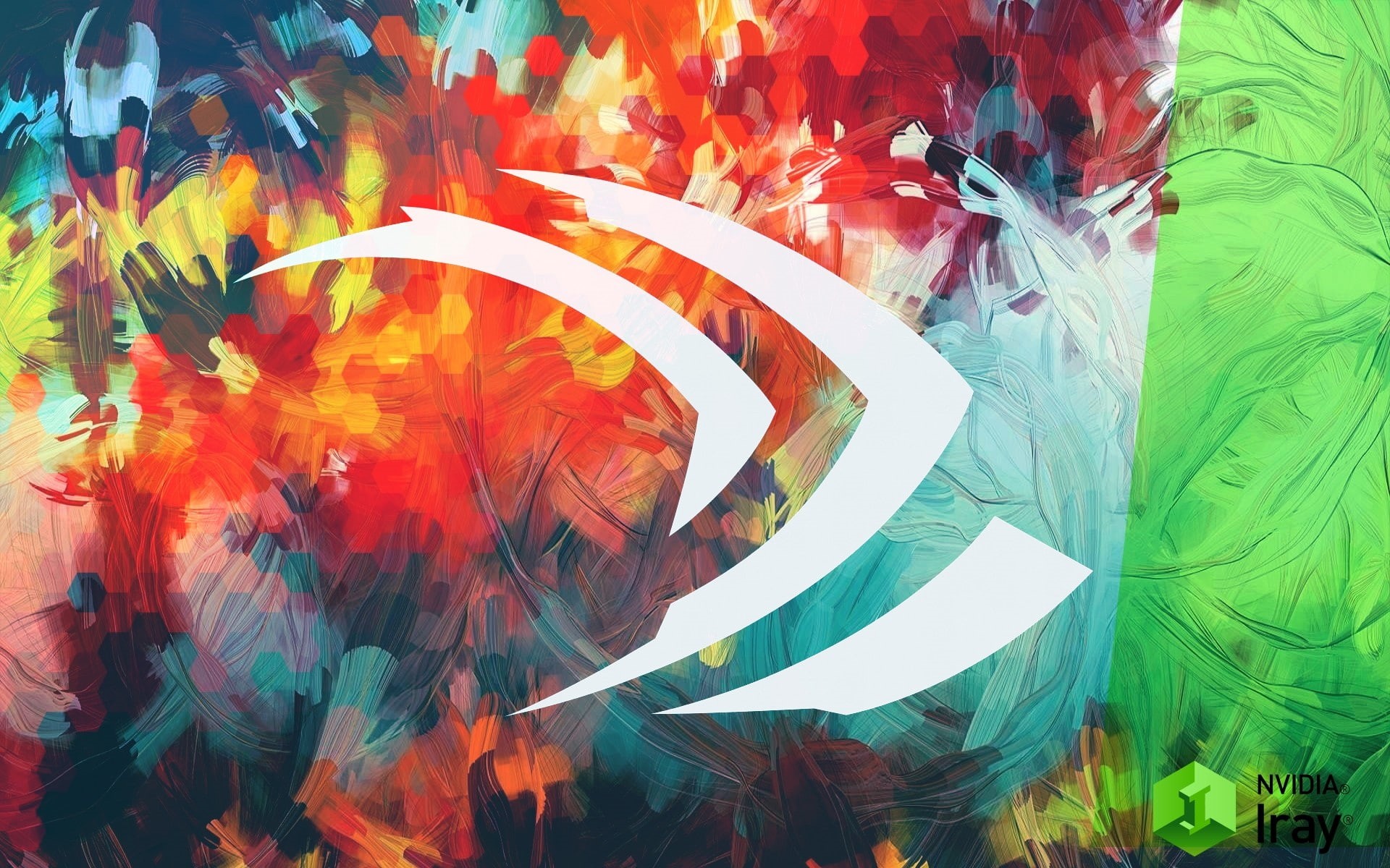 NVIDIA Iray, 1080P, PC cases, Nvidia, colorful, color correction, PC gaming, HD Wallpaper