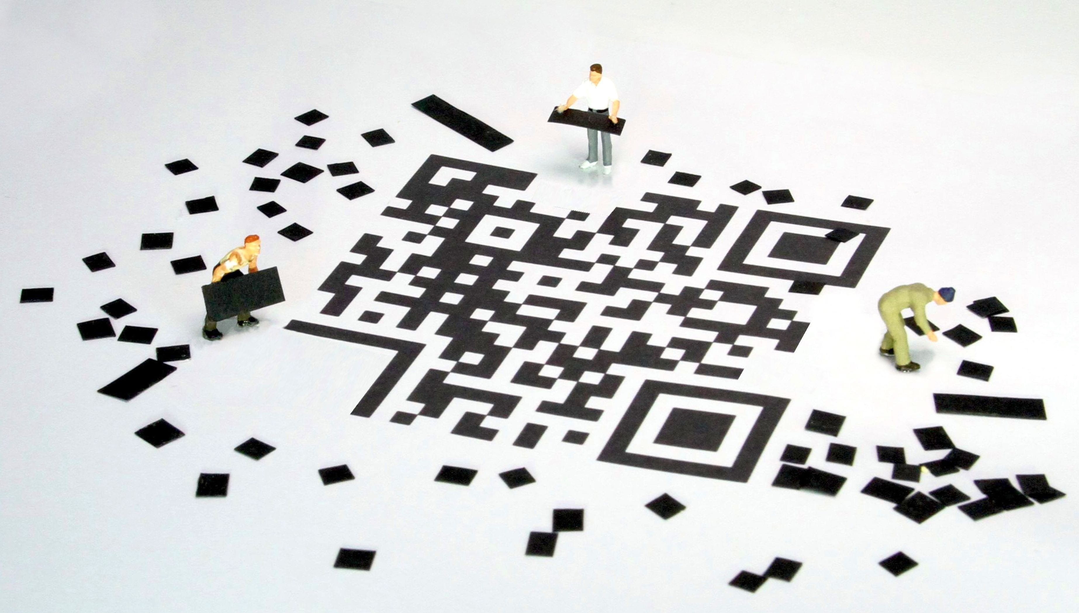 stone setter, 2K, qr code, acquisition, arrangement, strategy, connection, data protection regulation, no people, miniature figures, lüttje, model construction figure, HD Wallpaper
