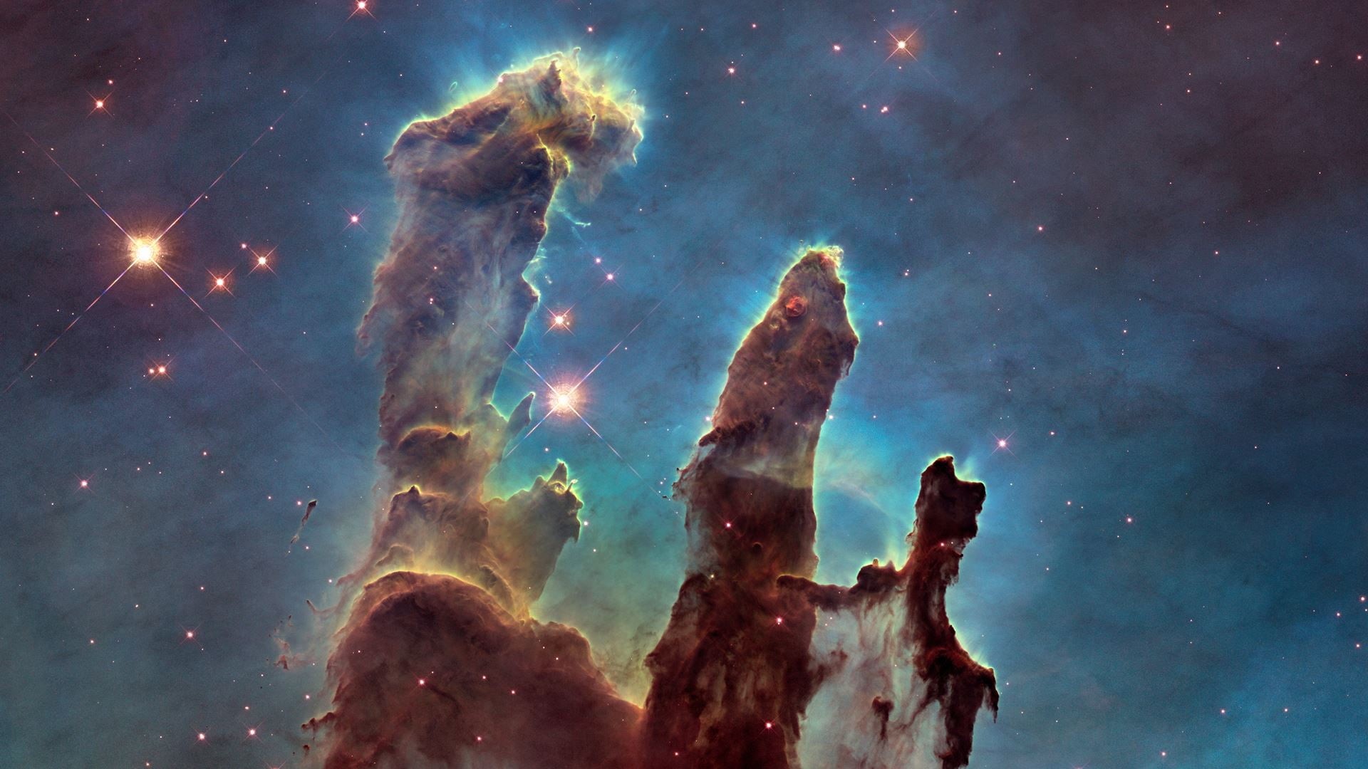 no people, night, nebula, astronomy, tranquility, low angle view, outdoors, space exploration, galaxy, rock formation, beauty in nature, illuminated, cloud - sky, HD Wallpaper