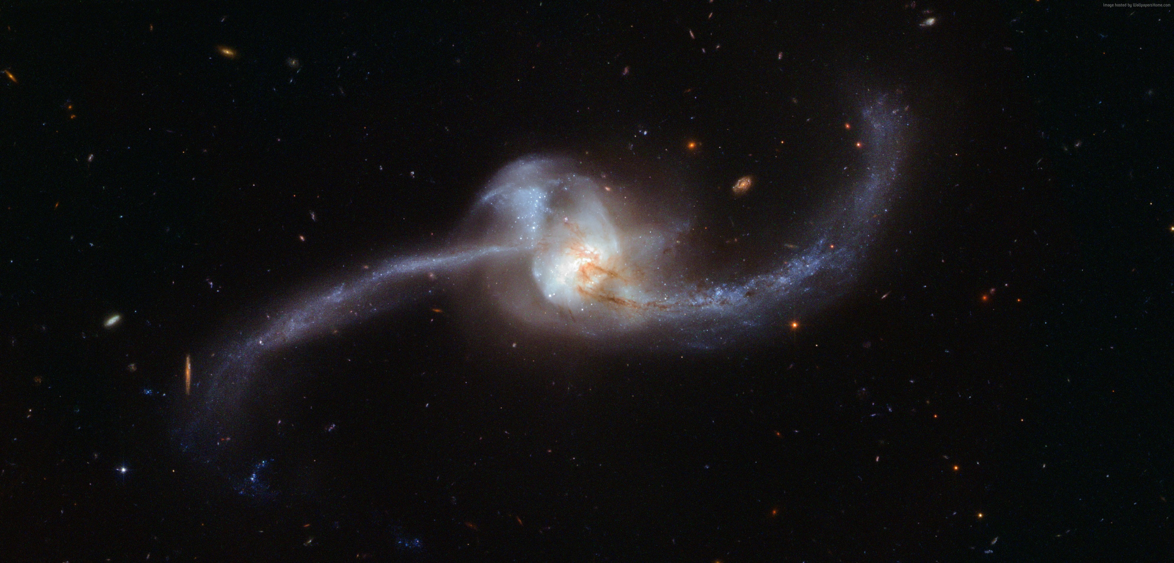 4K, 4K, Hubble, galaxy, space, HD Wallpaper