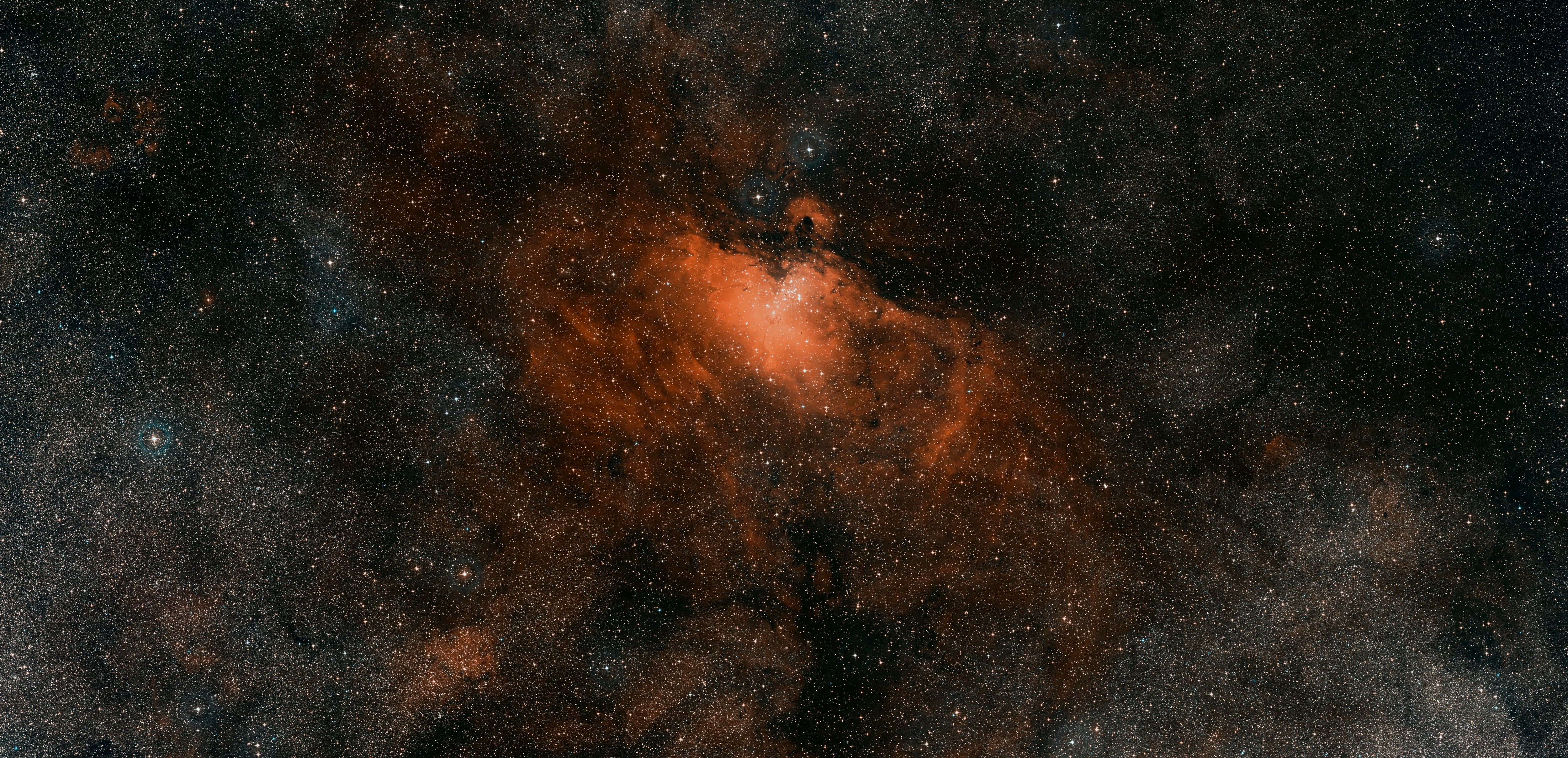 Sci Fi, 4K, Stars, Space, Eagle Nebula, Nebula, HD Wallpaper