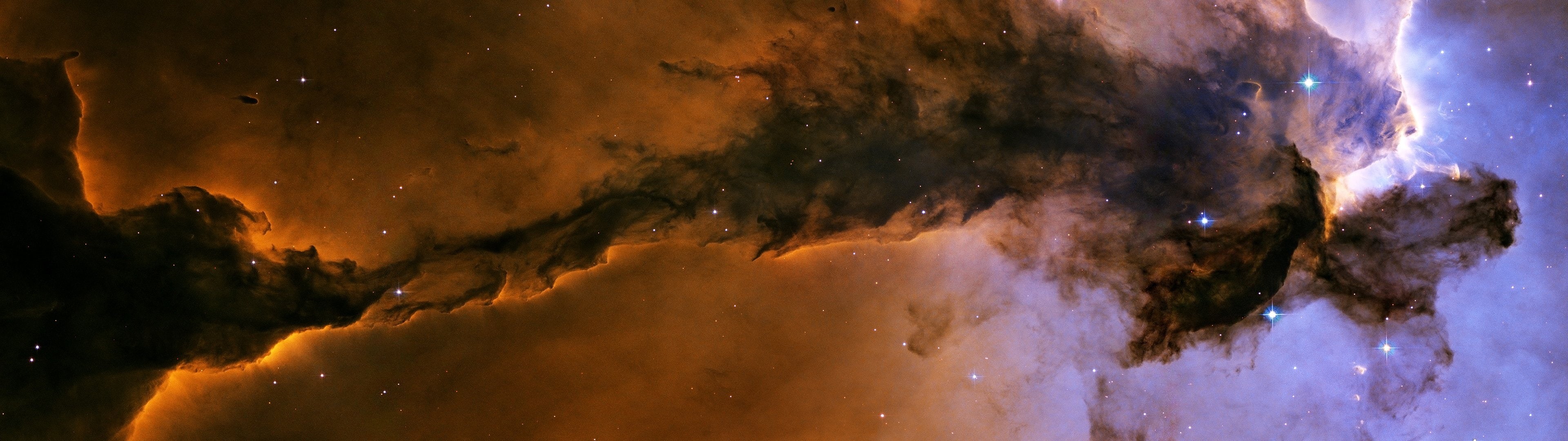 4K, nebula, space, eagle, stars, outer, nebulae, HD Wallpaper