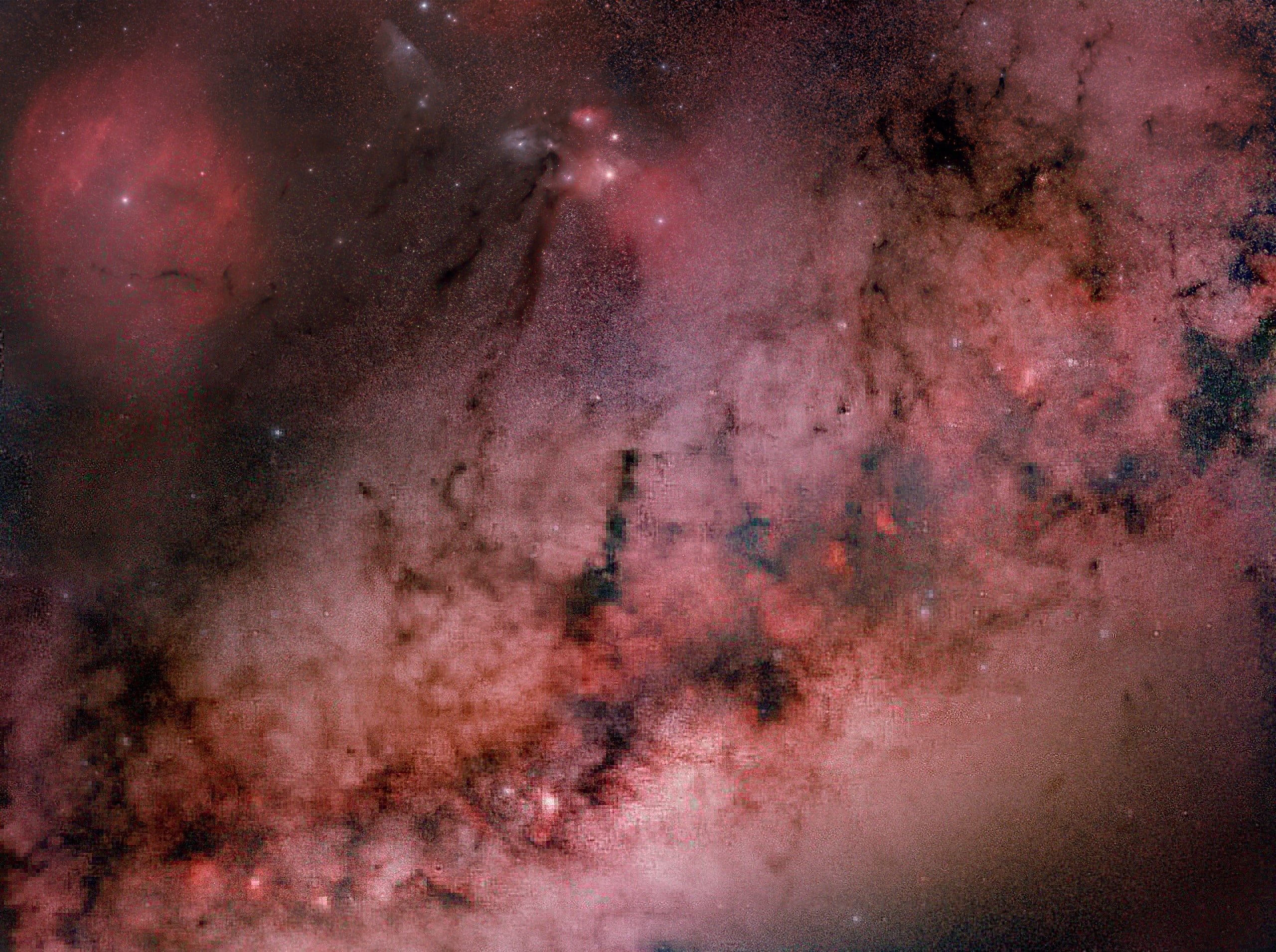 NGC 6611, stars, constellation, the universe, Eagle, space, nebula, 2K, HD Wallpaper