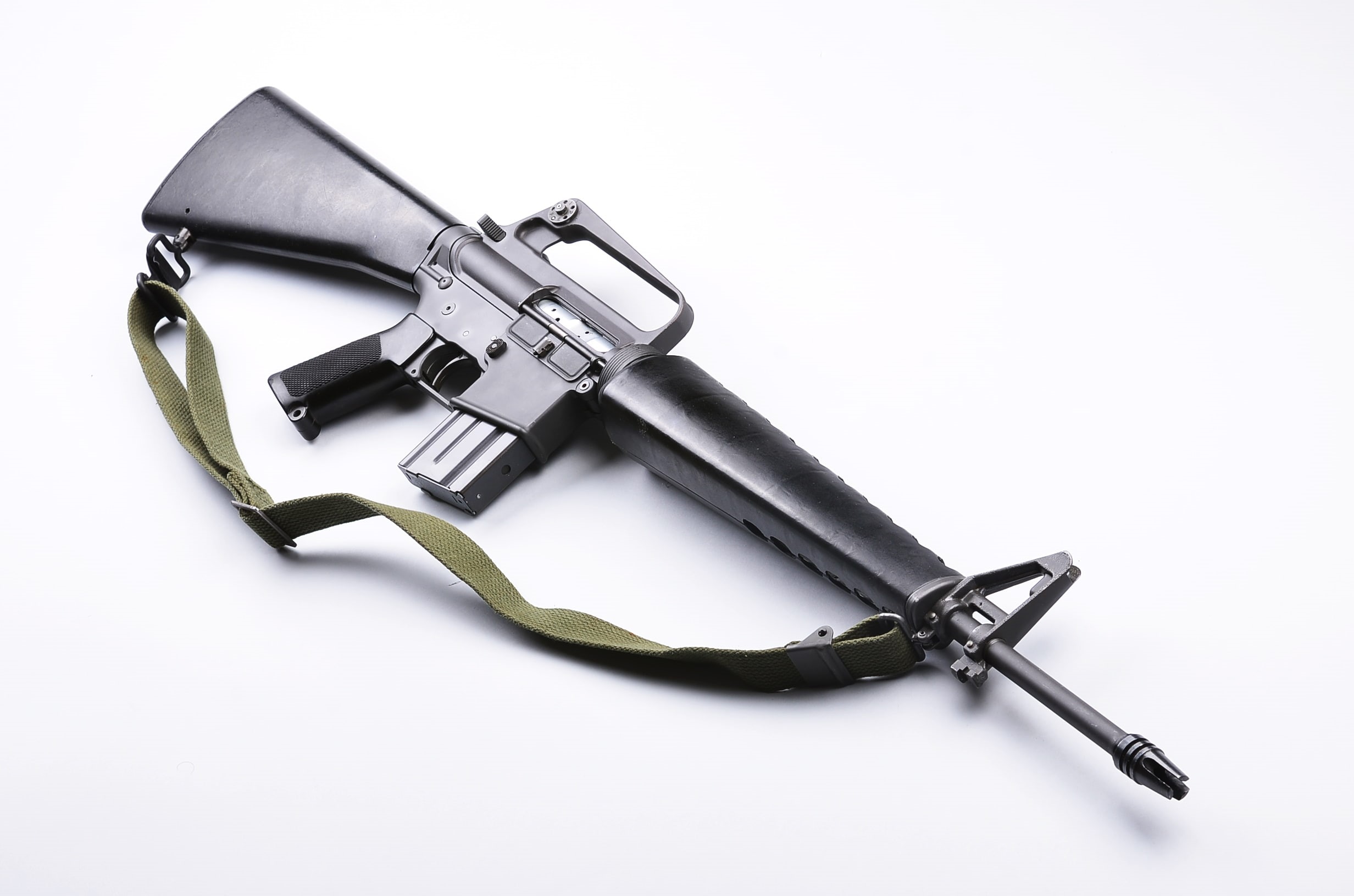 weapons, rifle, automatic, 1080P, M16, HD Wallpaper