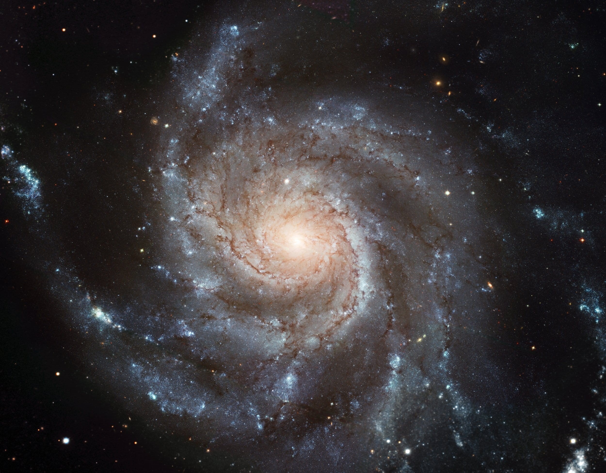 astronautics, no people, majestic, big bar, astronomy, Galaxy, 1080P, satellite view, spiral, messier 101, constellation, universe, space, outdoors, constellation large bear, HD Wallpaper