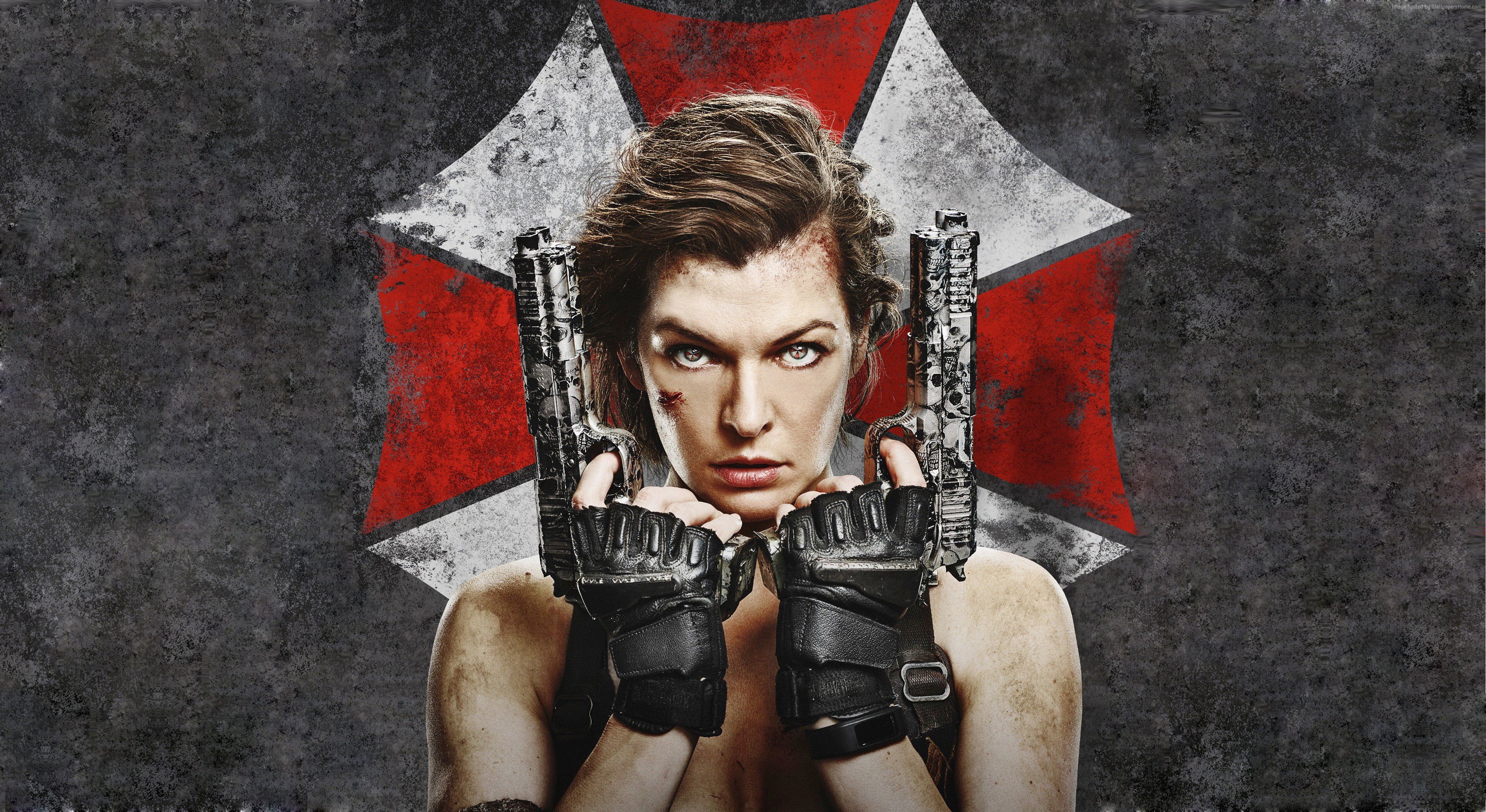 Resident Evil: The Final Chapter, Milla Jovovich, 2K, Resident Evil, Alice, HD Wallpaper
