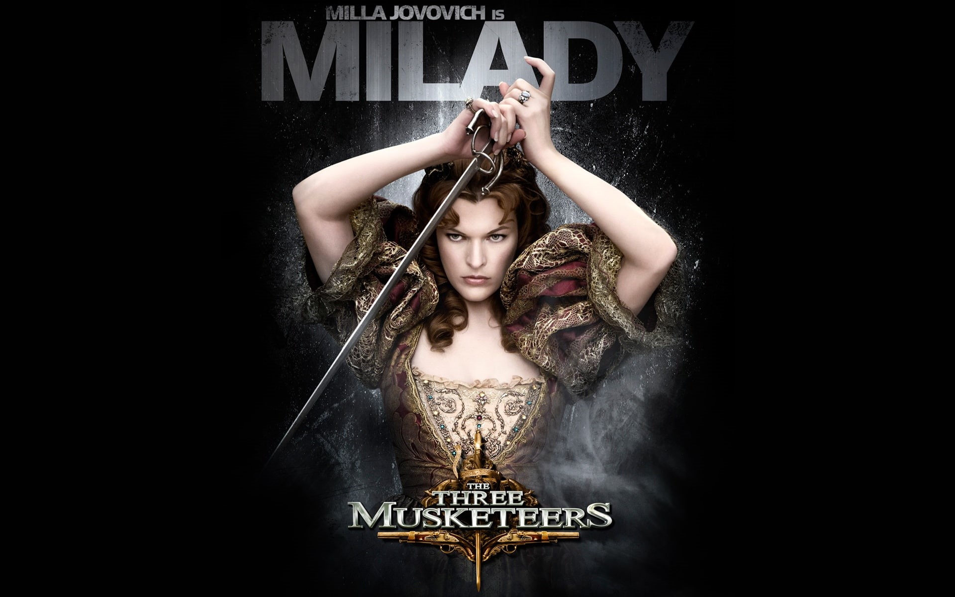 Musketeers, Milla, 1080P, Jovovich, Three, HD Wallpaper