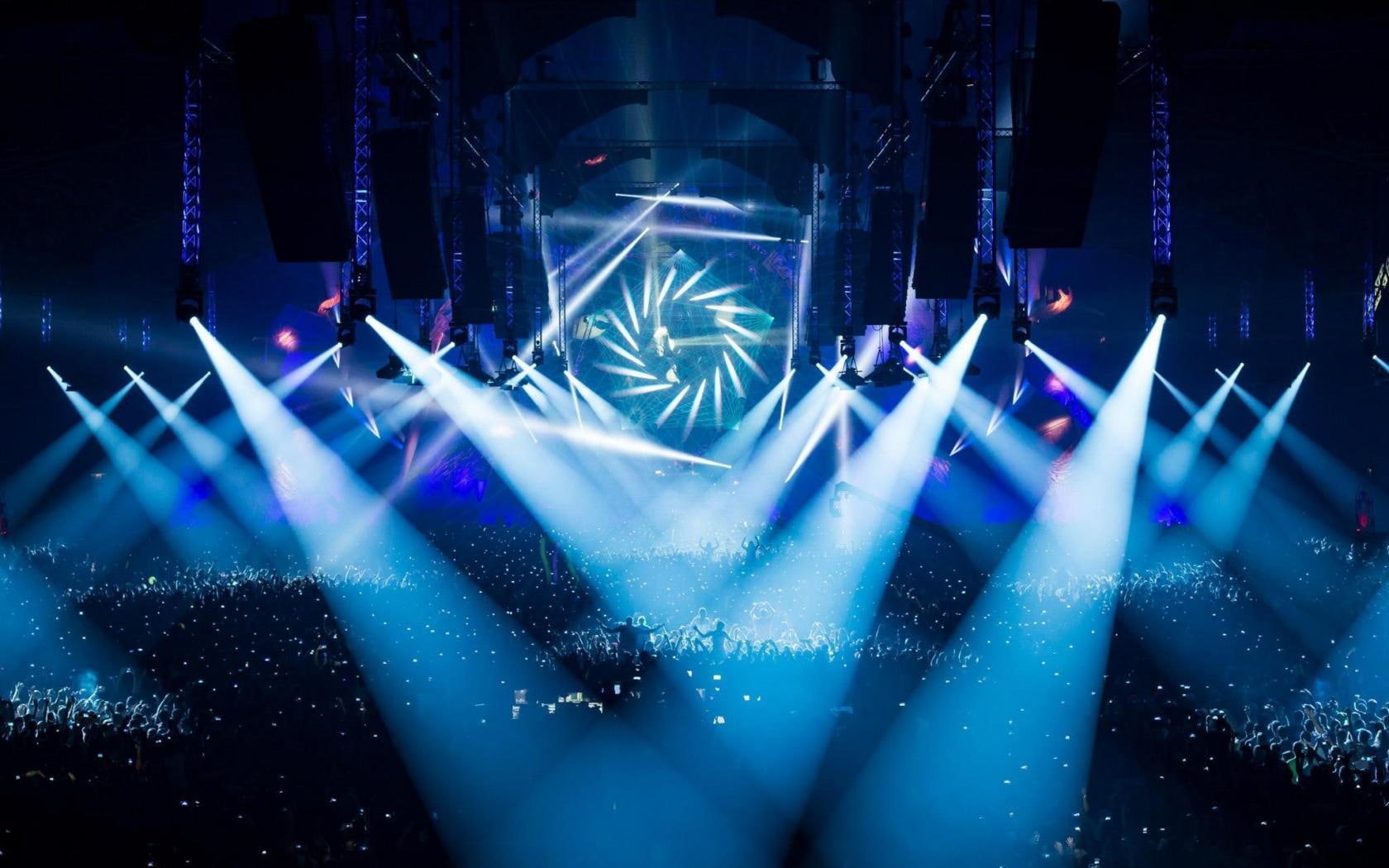 music, concert, lights, hd, rave, 720P, HD Wallpaper