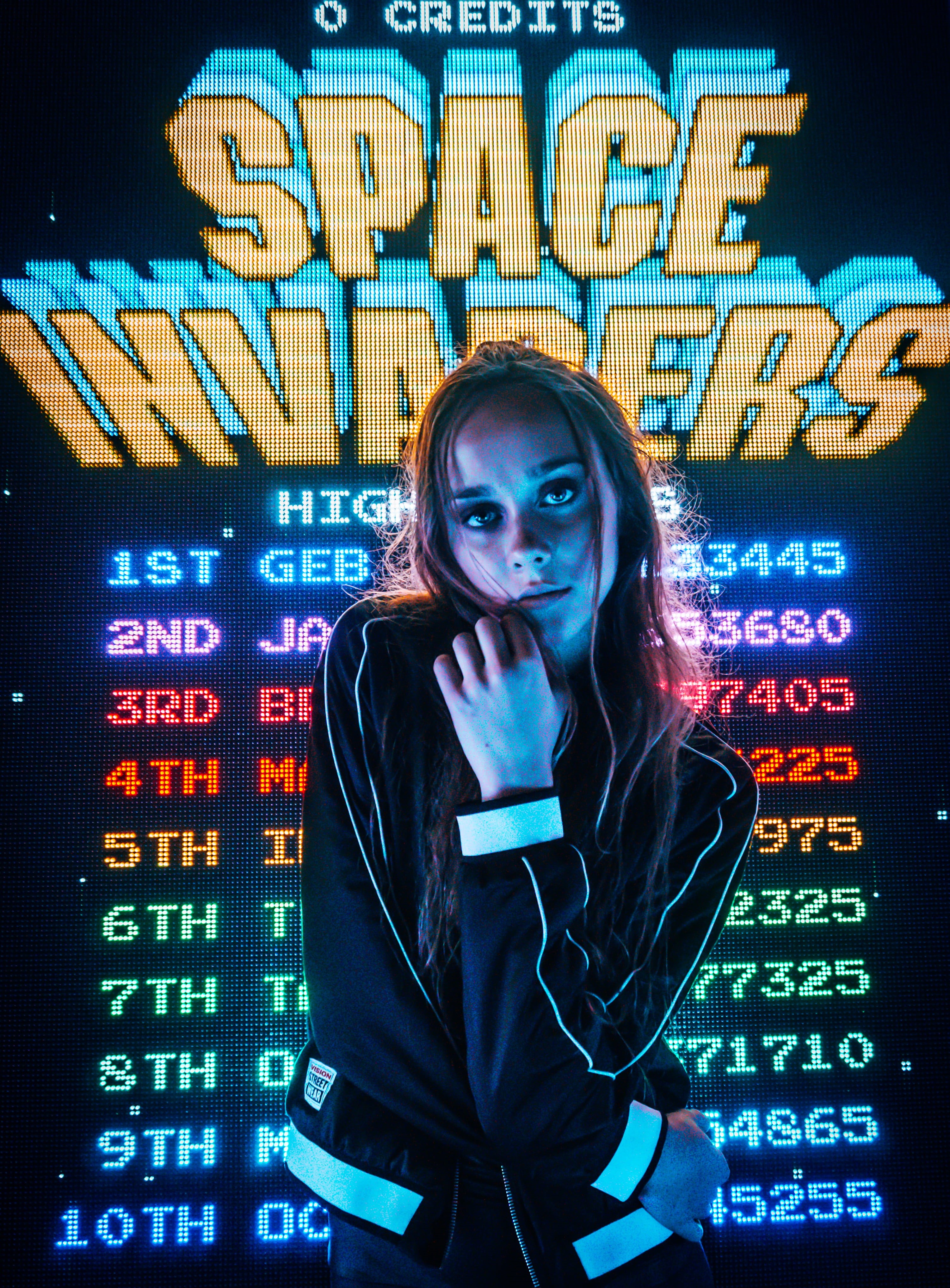 screen, black, waist up, communication, one person, business, casual clothing, game, hairstyle, real people, rainbow, leaderboard, bright, young adult, Phone HD Wallpaper
