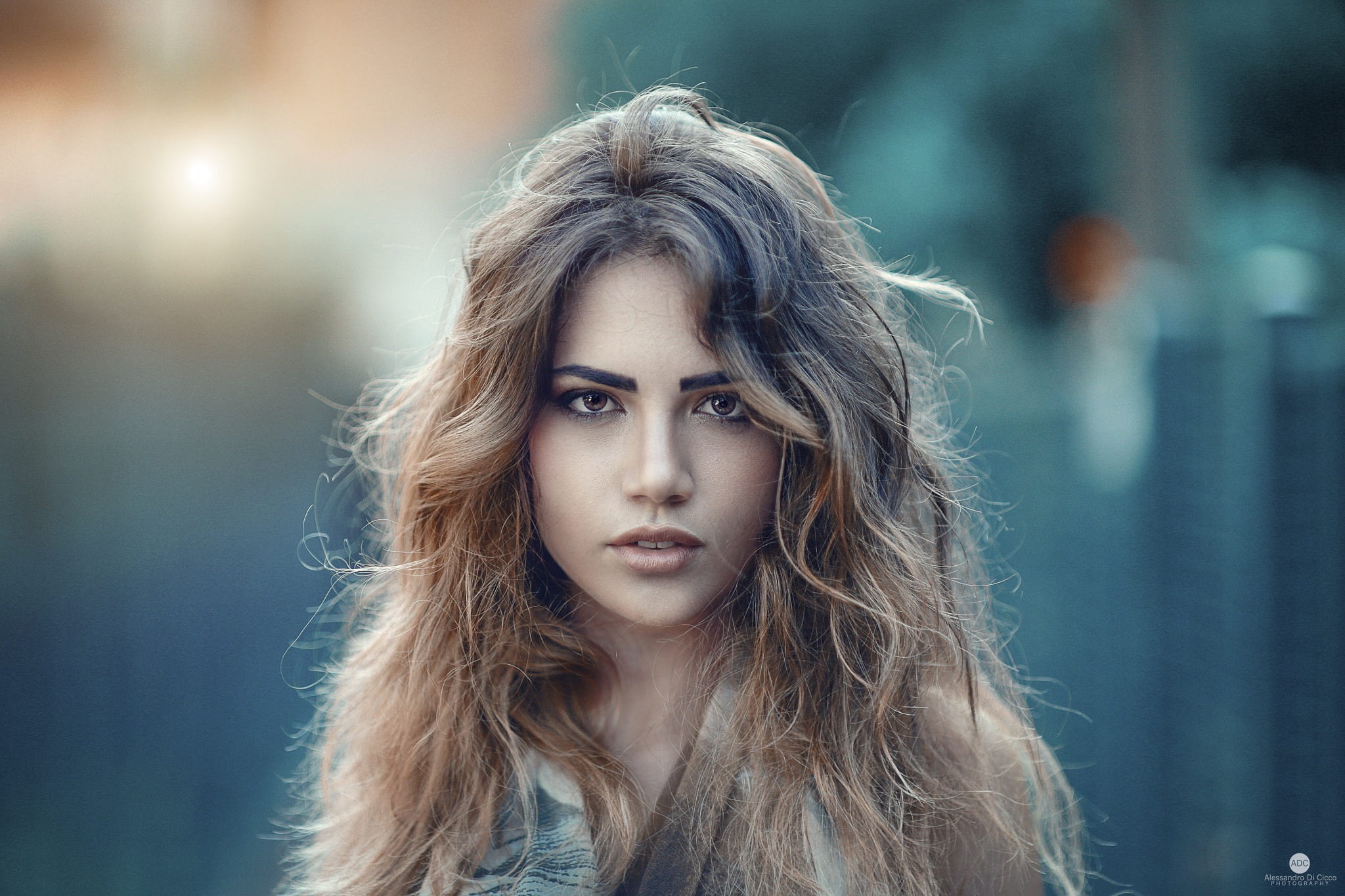 women, human face, headshot, portrait, contemplation, beautiful people, teenager, adult, Alessandro Di Cicco, hairstyle, one person, individuality, beautiful woman, HD Wallpaper