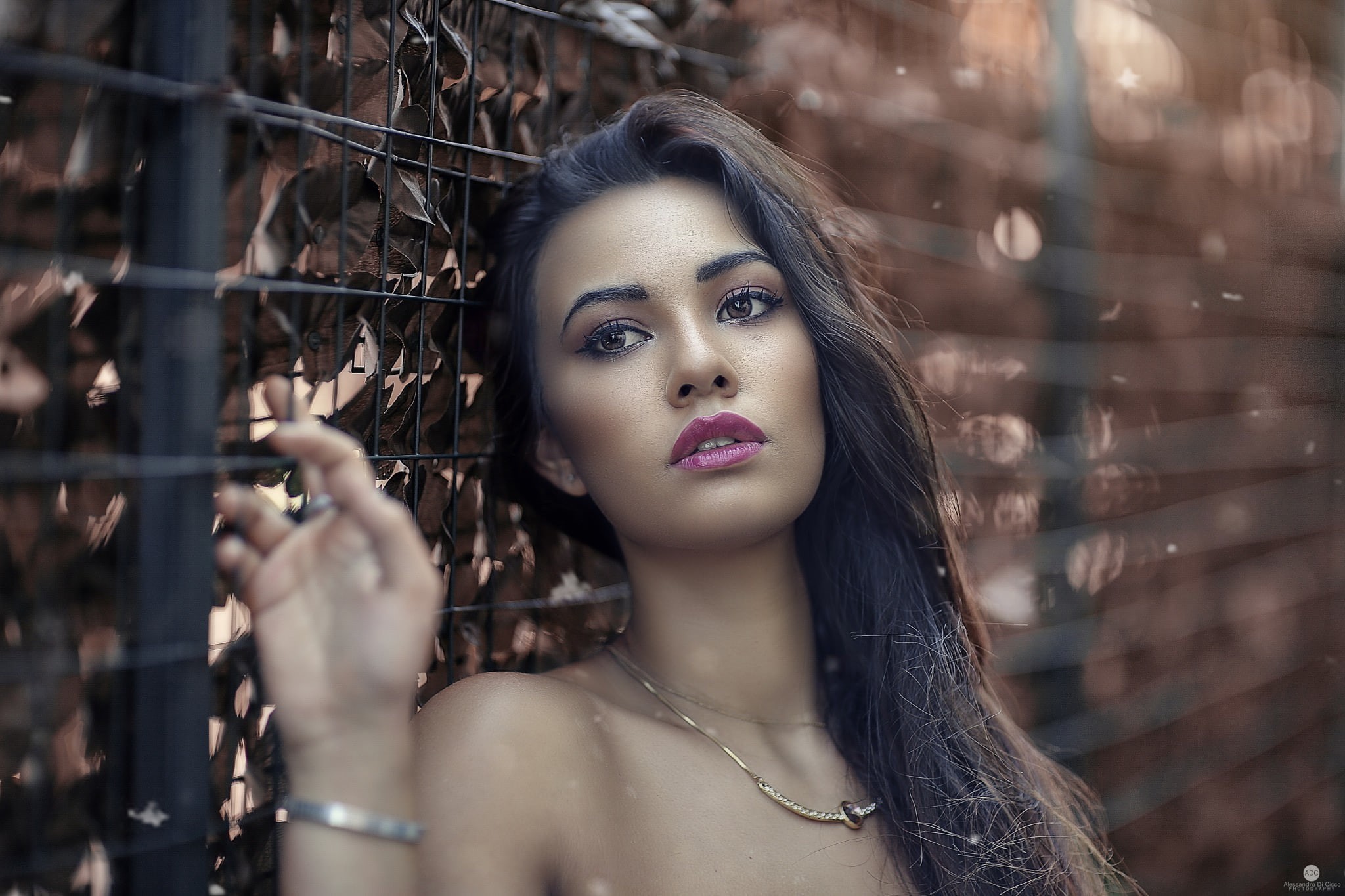 face, portrait, Alessandro Di Cicco, 1080P, women, HD Wallpaper