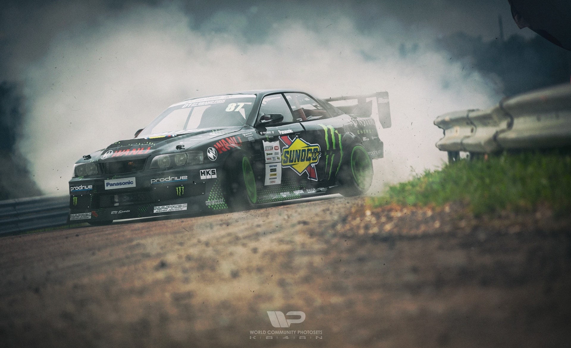 on the move, outdoors, motion, Toyota Chaser Monster Energy, 1080P, no people, motor vehicle, journey, day, travel, land vehicle, car, selective focus, HD Wallpaper