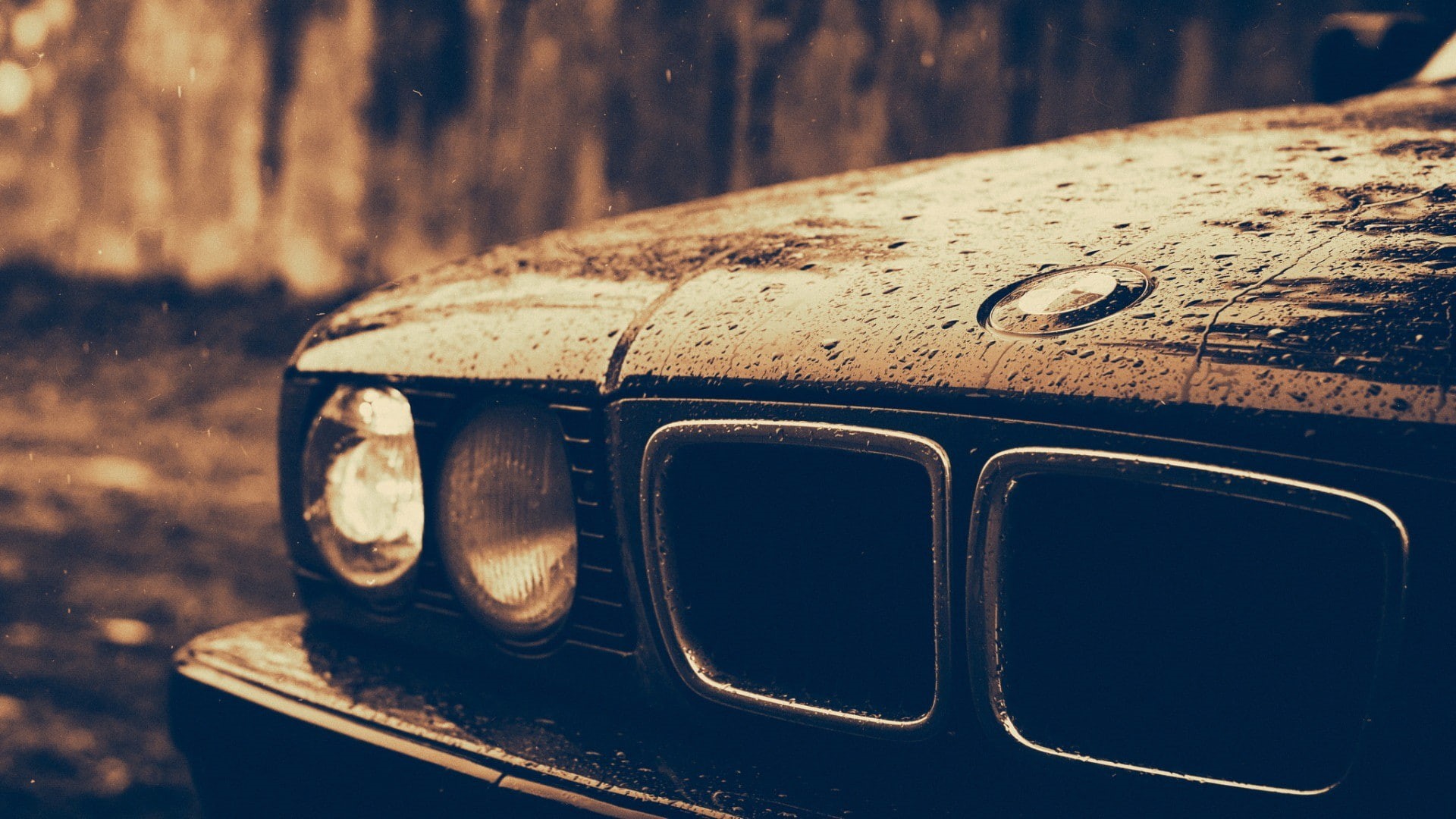 BMW E34, BMW, car, 1080P, HD Wallpaper