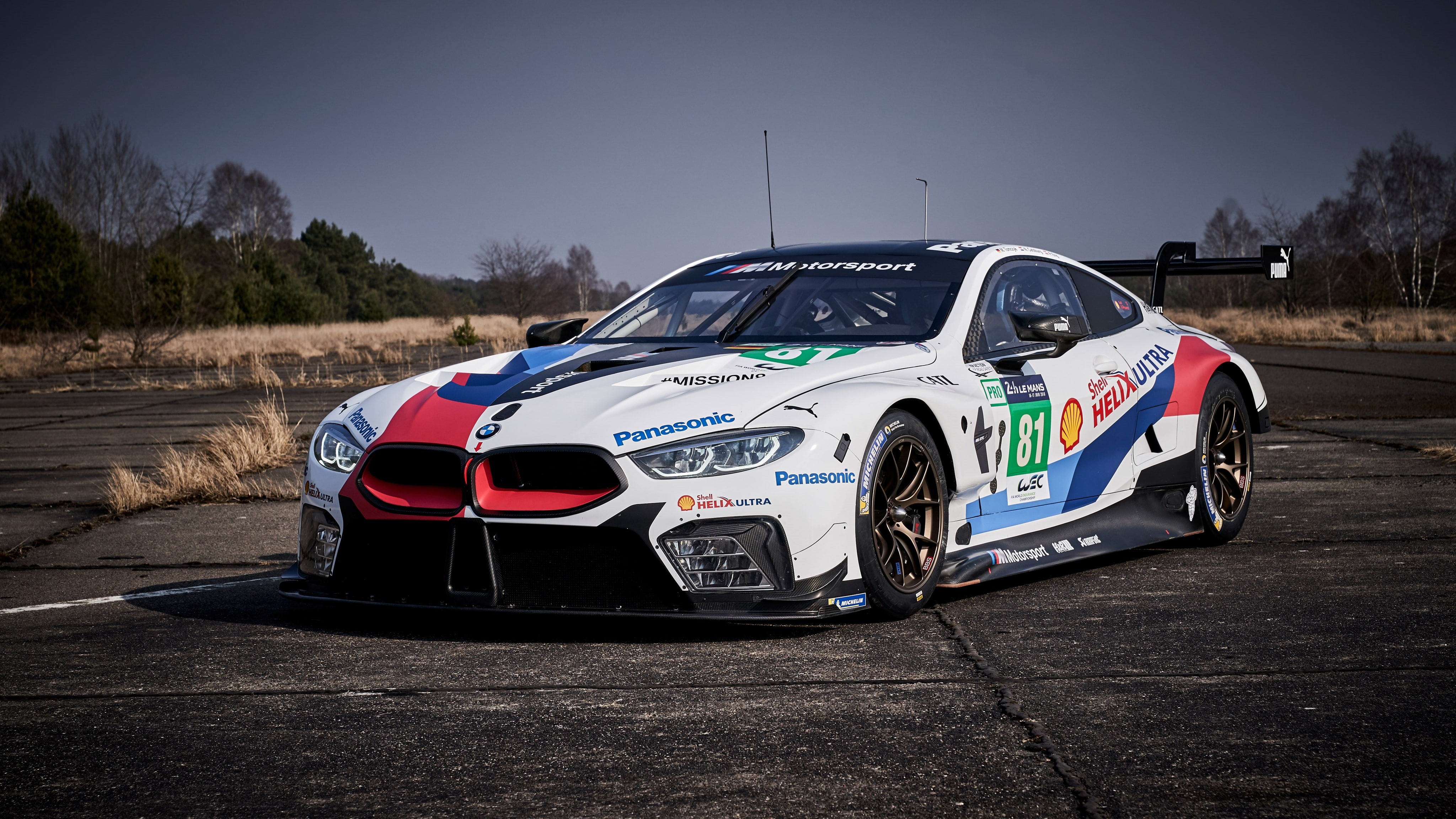 BMW M8, 2018, Motorsport, 4K, GTE, racing car, HD Wallpaper