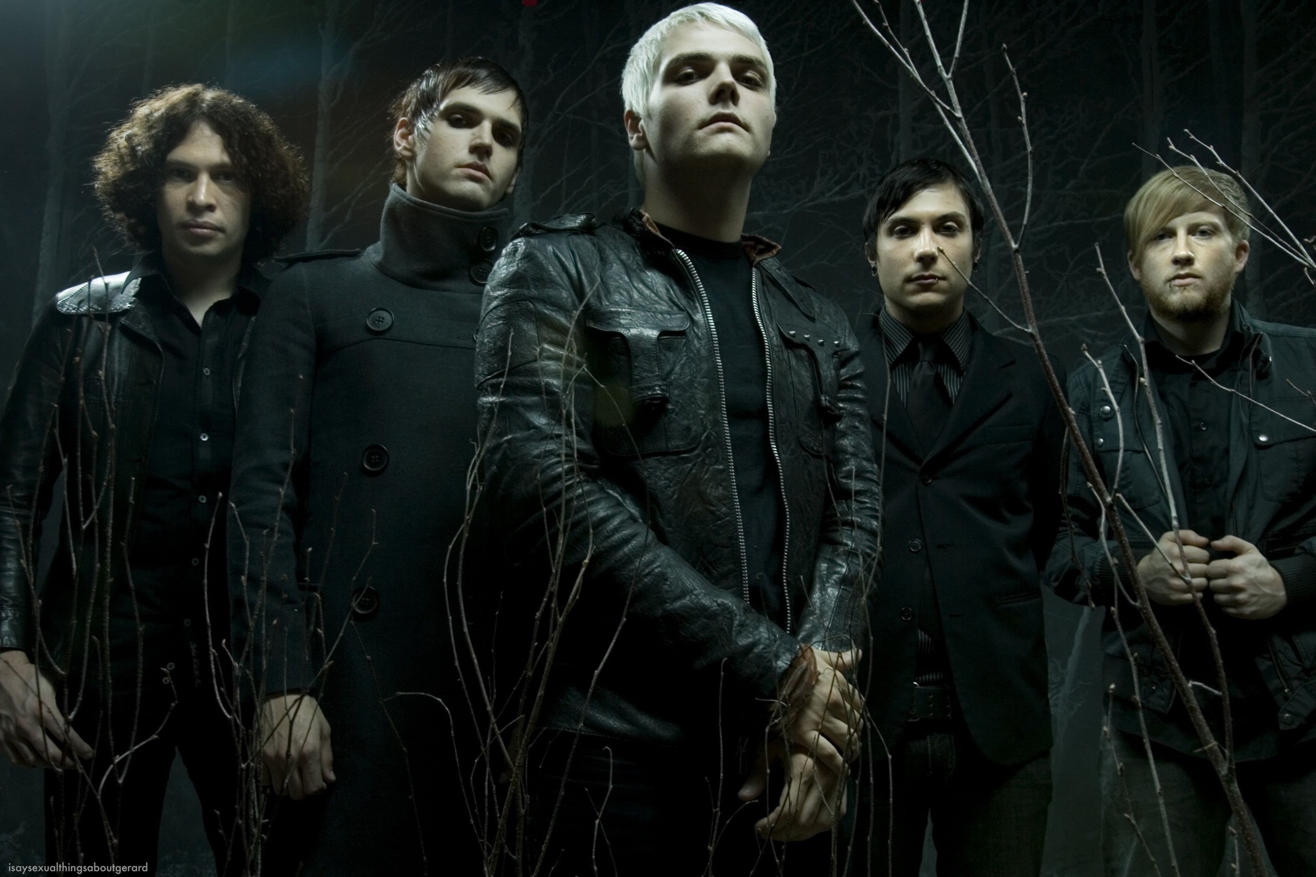 2K, friendship, looking, romance, adult, teenager, young Adult, togetherness, young men, group Of People, portrait, males, black, looking At Camera, My Chemical Romance, HD Wallpaper