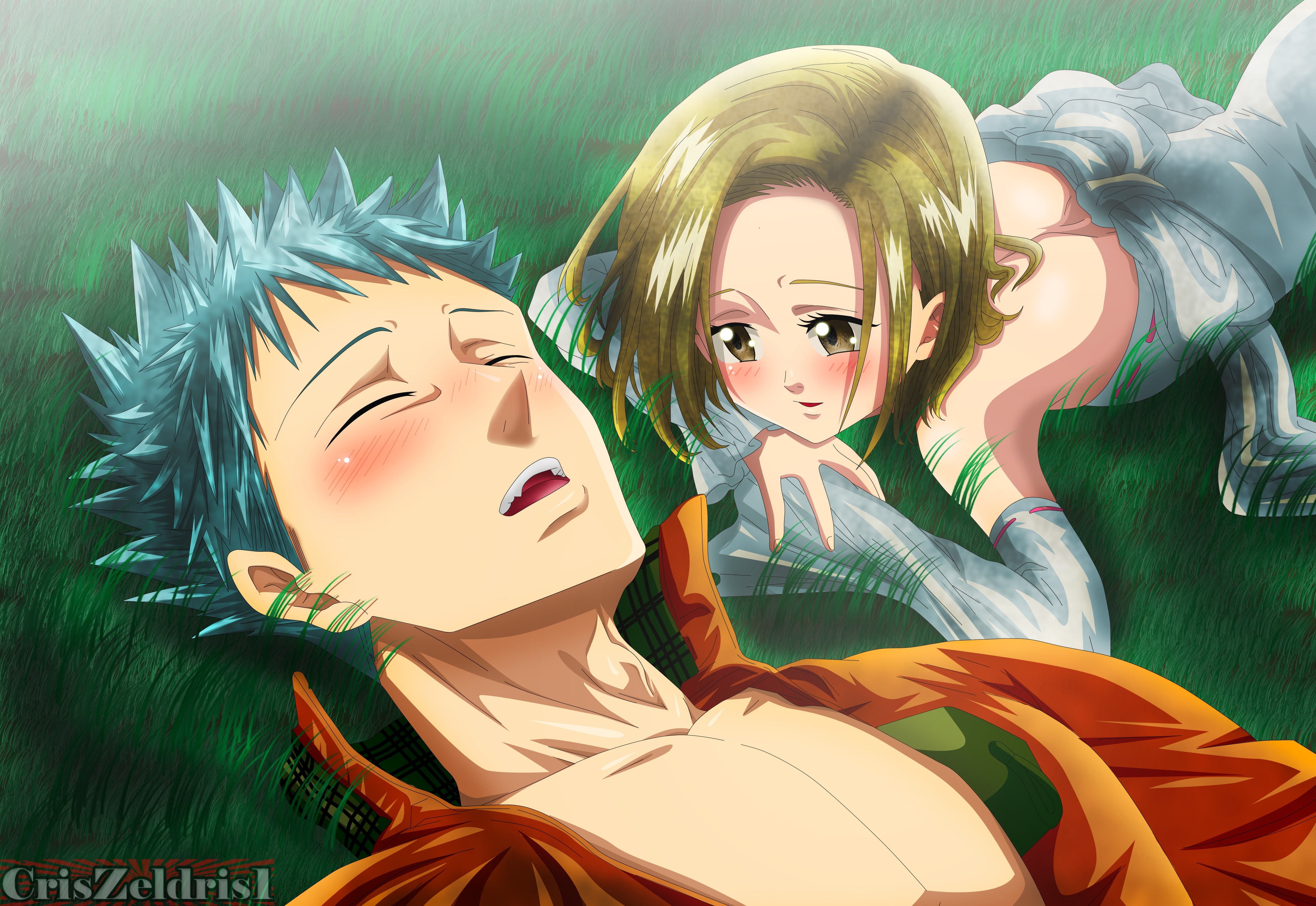 Elaine, 4K, The seven deadly sins, Nanatsu no Taizai, Ban, anime, art, HD Wallpaper