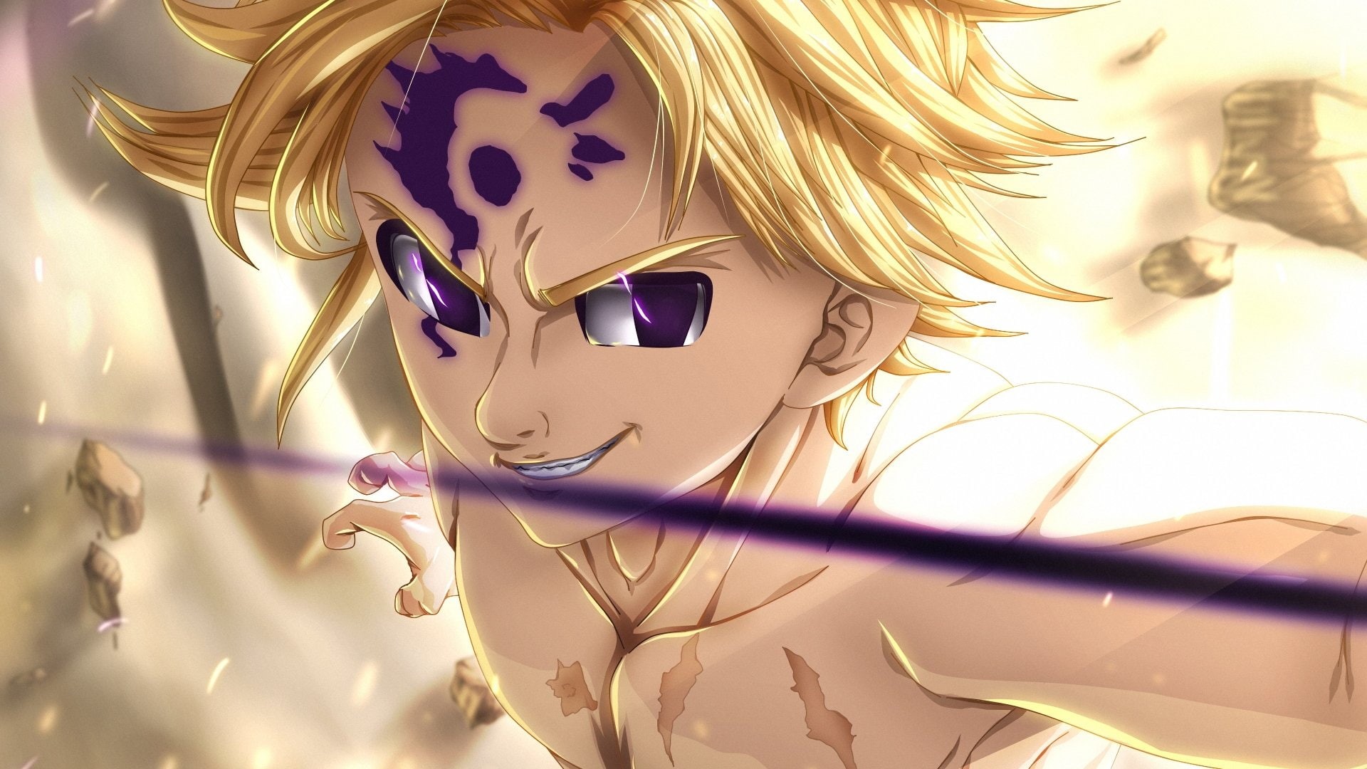 Anime, The Seven Deadly Sins, Meliodas (The Seven Deadly Sins), 1080P, HD Wallpaper