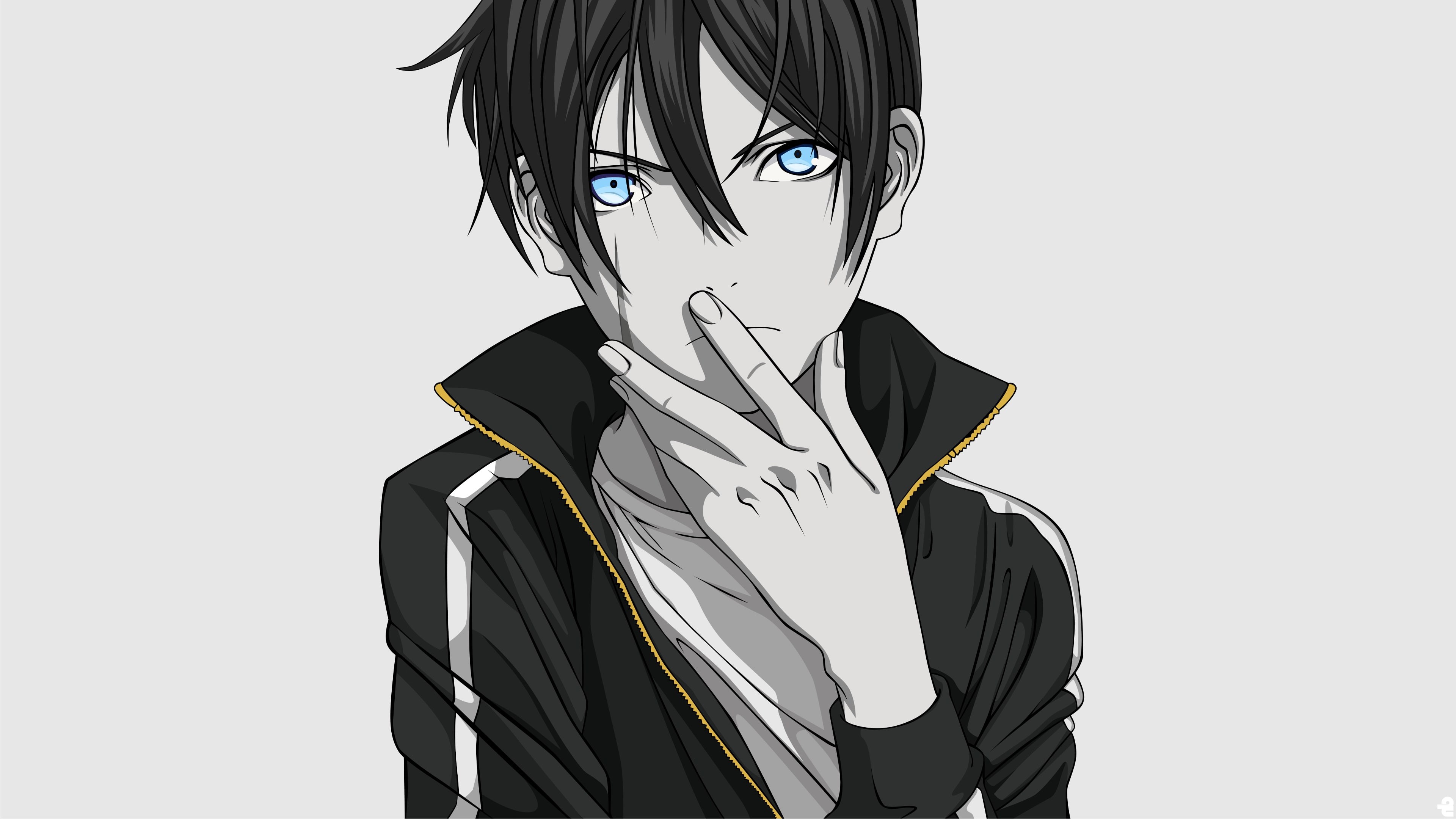 4K, A Homeless God, Noragami, Guy, Yato, HD Wallpaper
