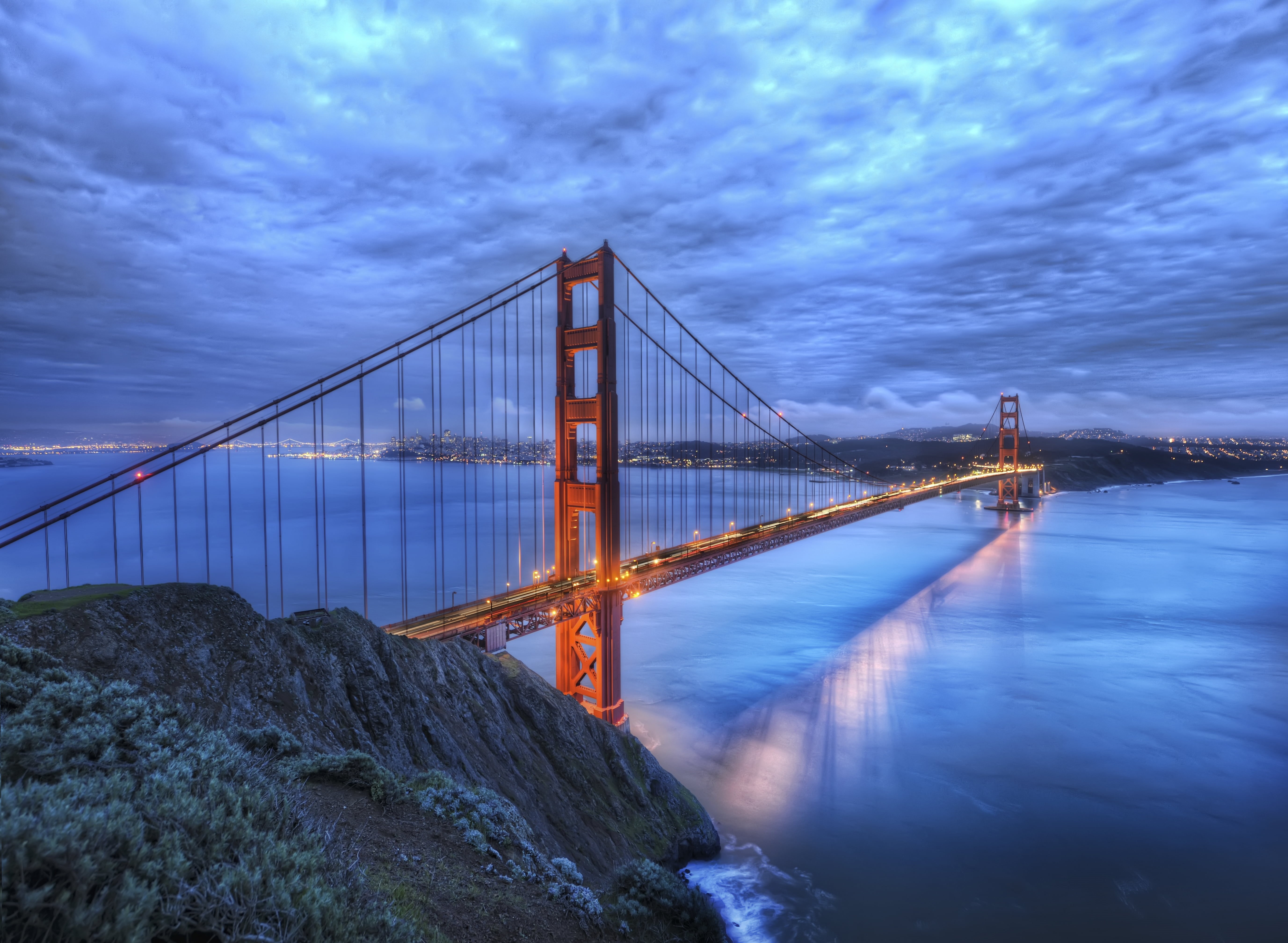 digital, hdr, stuck, Nikon  d3x, Golden Gate Bridge, suspension Bridge, uSA, world  travel, processing, tutorial, north  America, California, sea, customs, HD Wallpaper