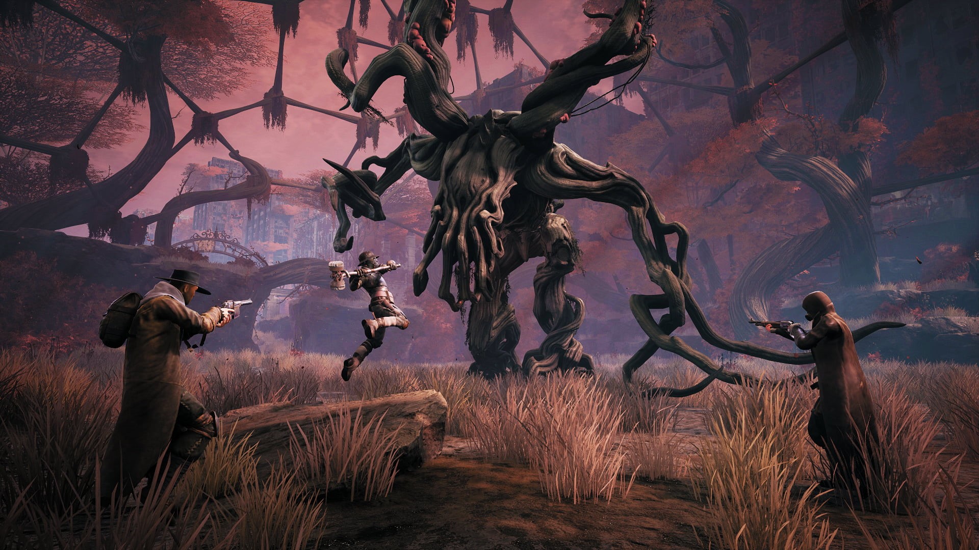 fighting, gunfire games, Remnant From the Ashes, creature, 1080P, HD Wallpaper
