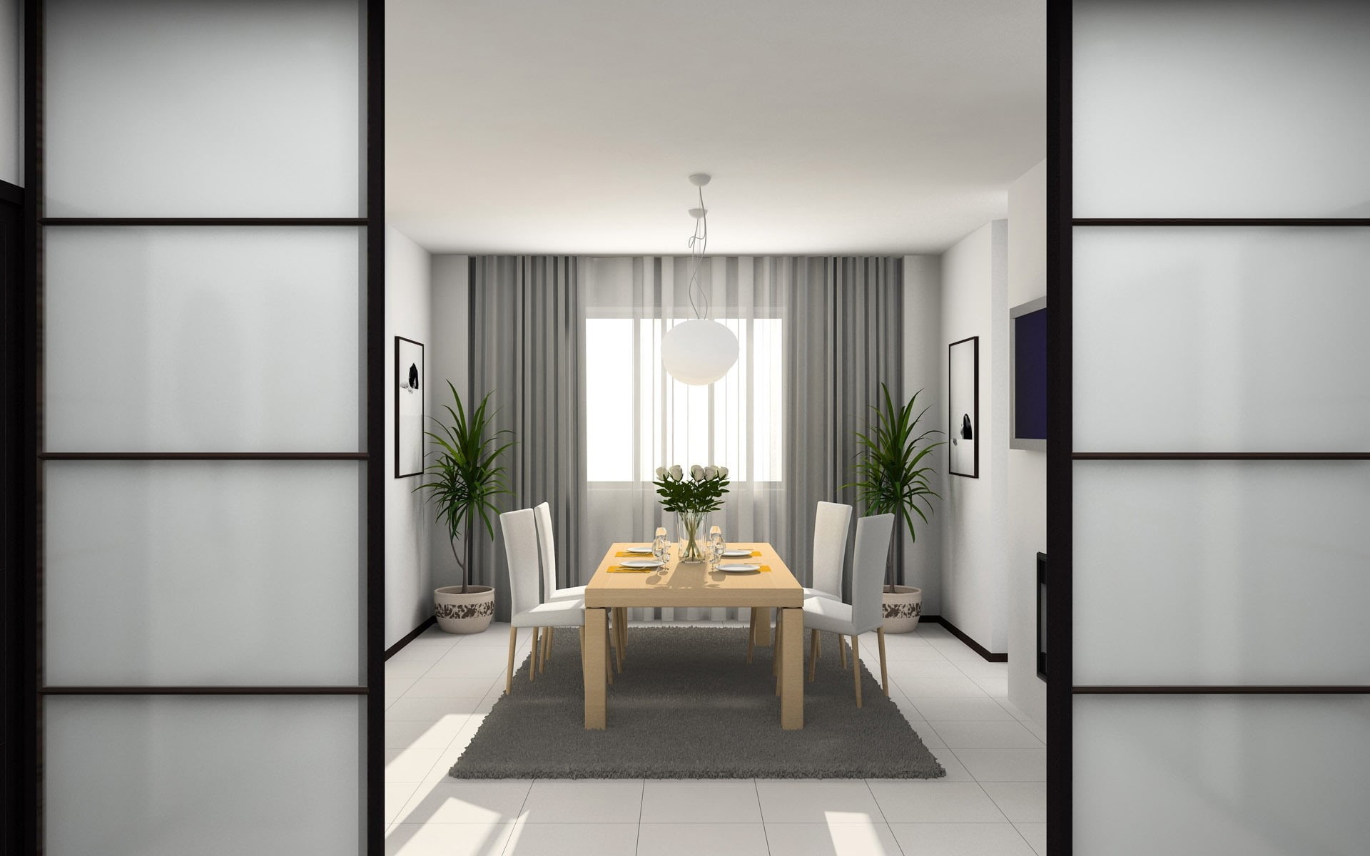 lifestyles, interior design, lighting equipment, flooring, apartment, domestic Room, wood - Material, chairs, design, wealth, flower head, building, flowers, HD Wallpaper