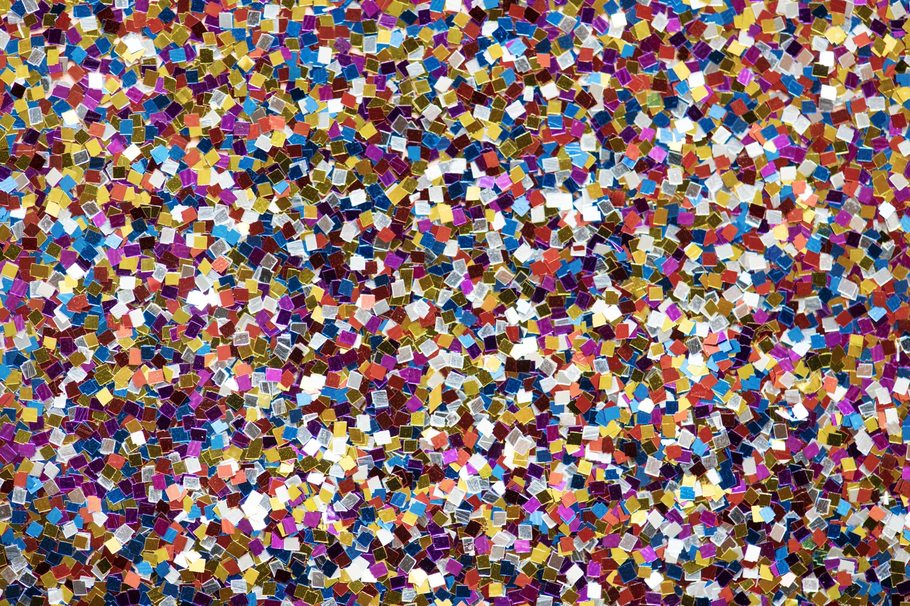 pattern, disco, decoration, glittery, textured, art, shiny, shine, festive, rainbow, texture, multi colored, celebration, metallic, sparkling, day, glitter, HD Wallpaper