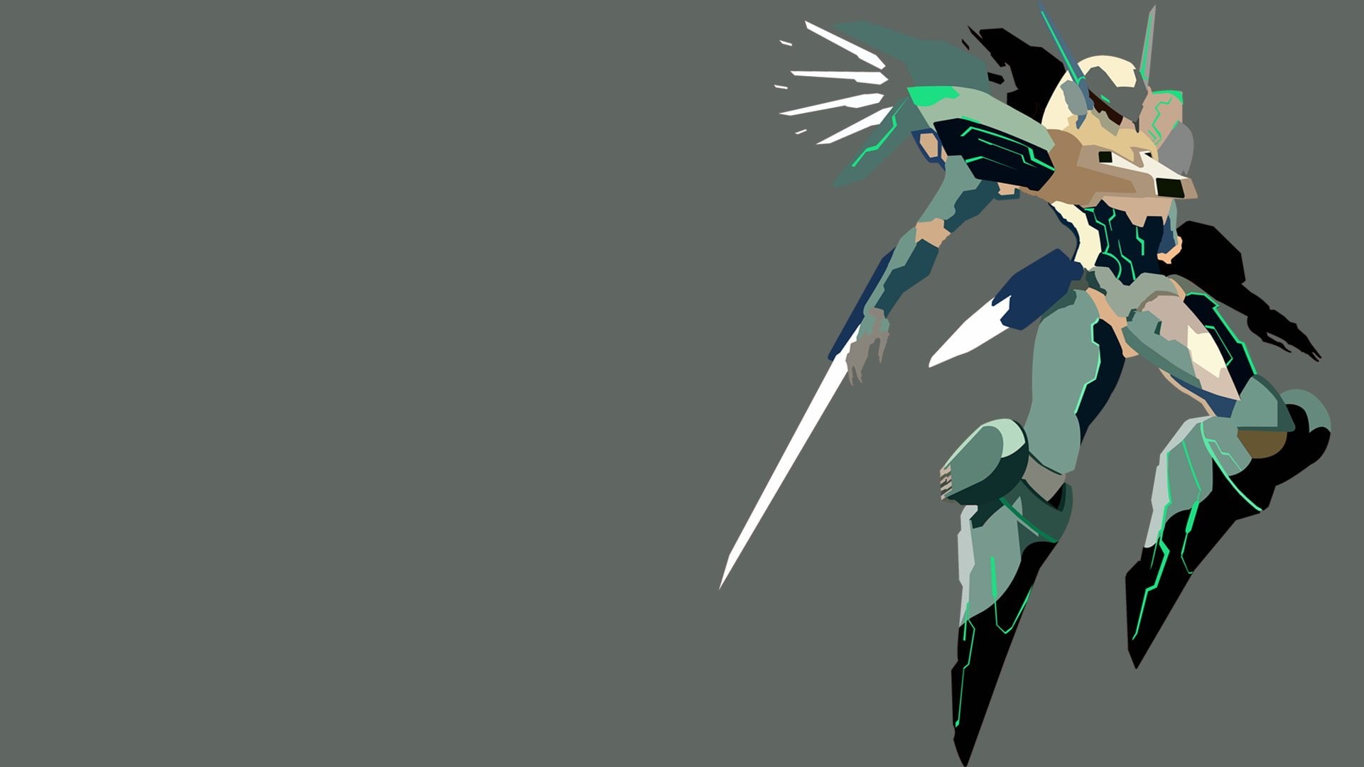 mecha, enders, fighting, 1080P, zoe, sci-fi, zone, action, the, HD Wallpaper