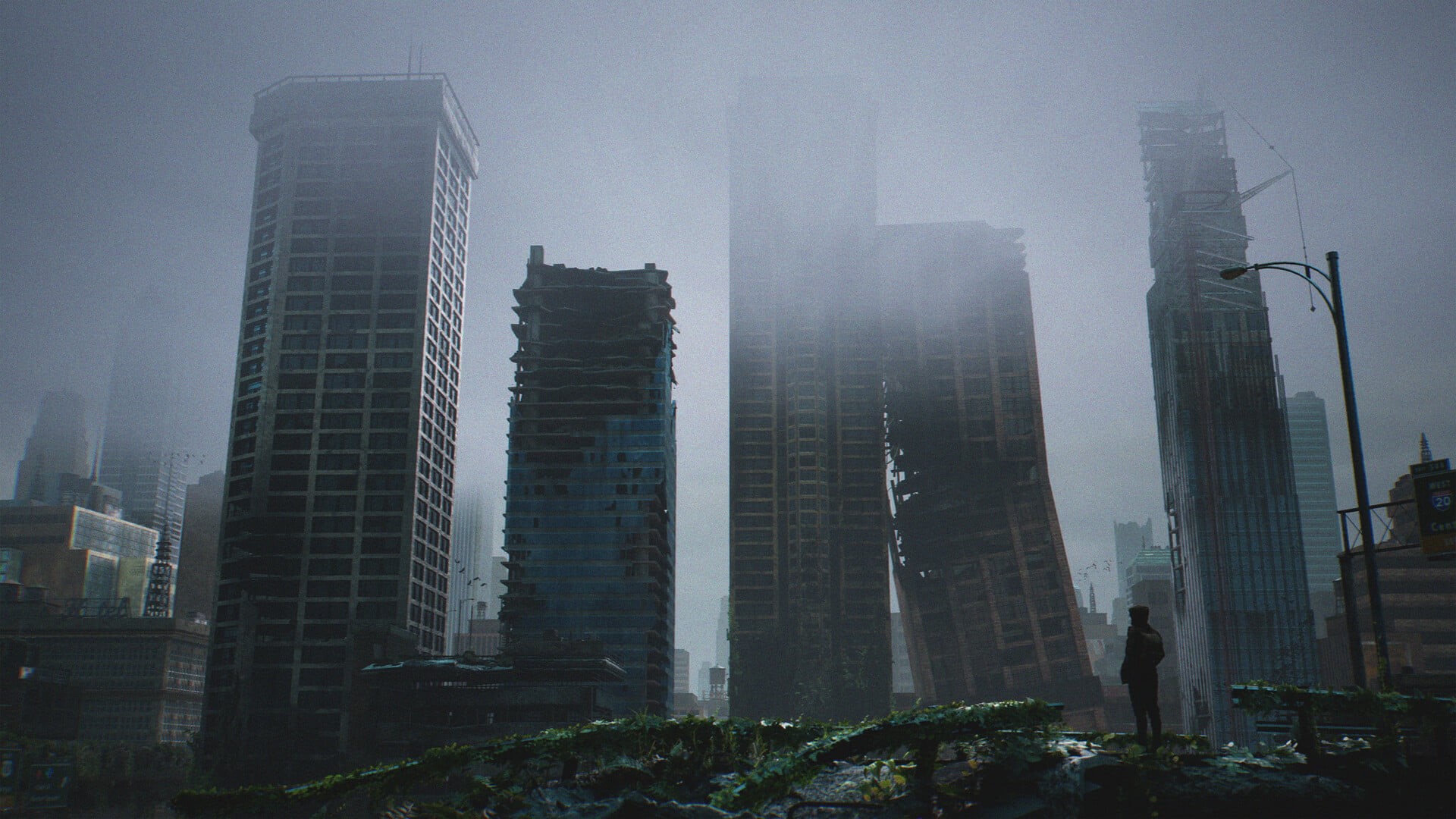 Sci Fi, City, Post Apocalyptic, 1080P, HD Wallpaper