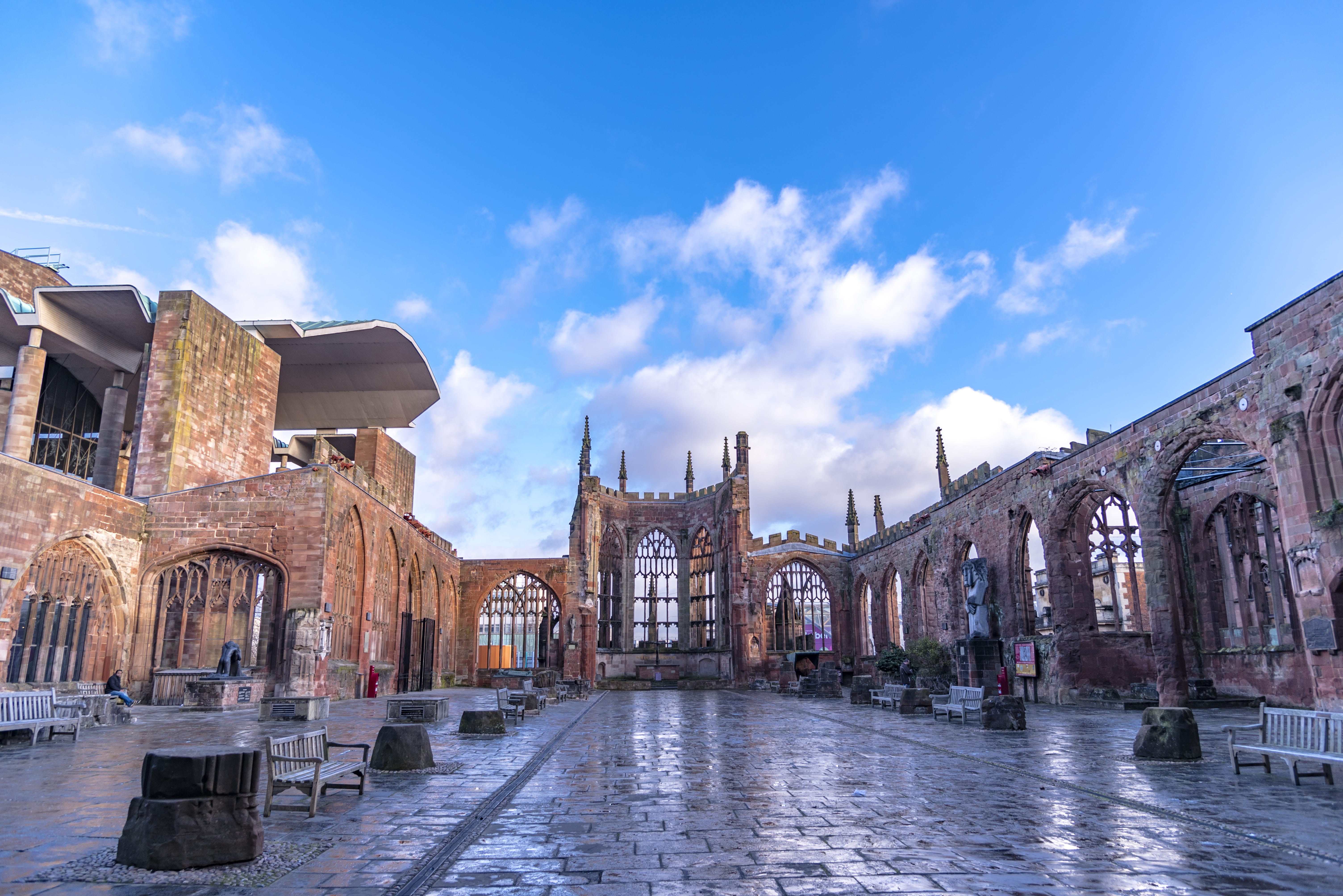 united kingdom, day, building, nature, belief, cloud - sky, place of worship, architecture, spirituality, arch, sky, city, outdoors, the past, no people, HD Wallpaper