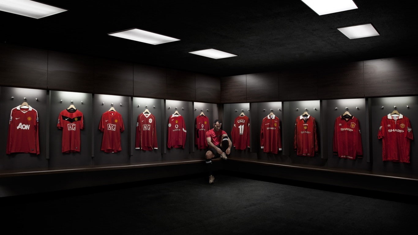 manchester united, man united, rooney, 720P, ryan giggs, premiere league, HD Wallpaper