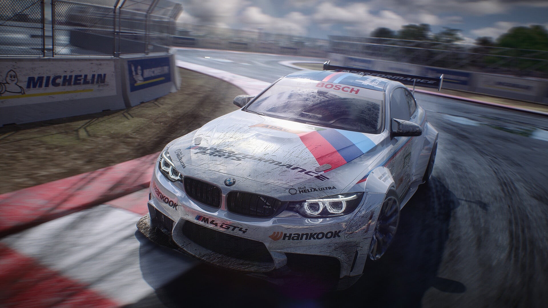 artwork, car, race cars, 1080P, BMW, vehicle, sport, racing, BMW M4 GT4, HD Wallpaper