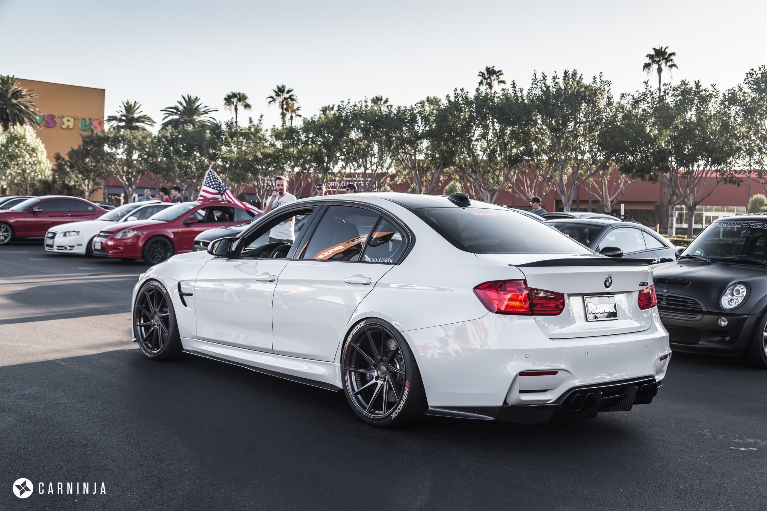 plant, Carninja, sky, road, LB Works, land vehicle, BMW M4 Cabrio, nature, LB Performance, sports car, day, red, motor vehicle, 2K, travel, transportation, HD Wallpaper