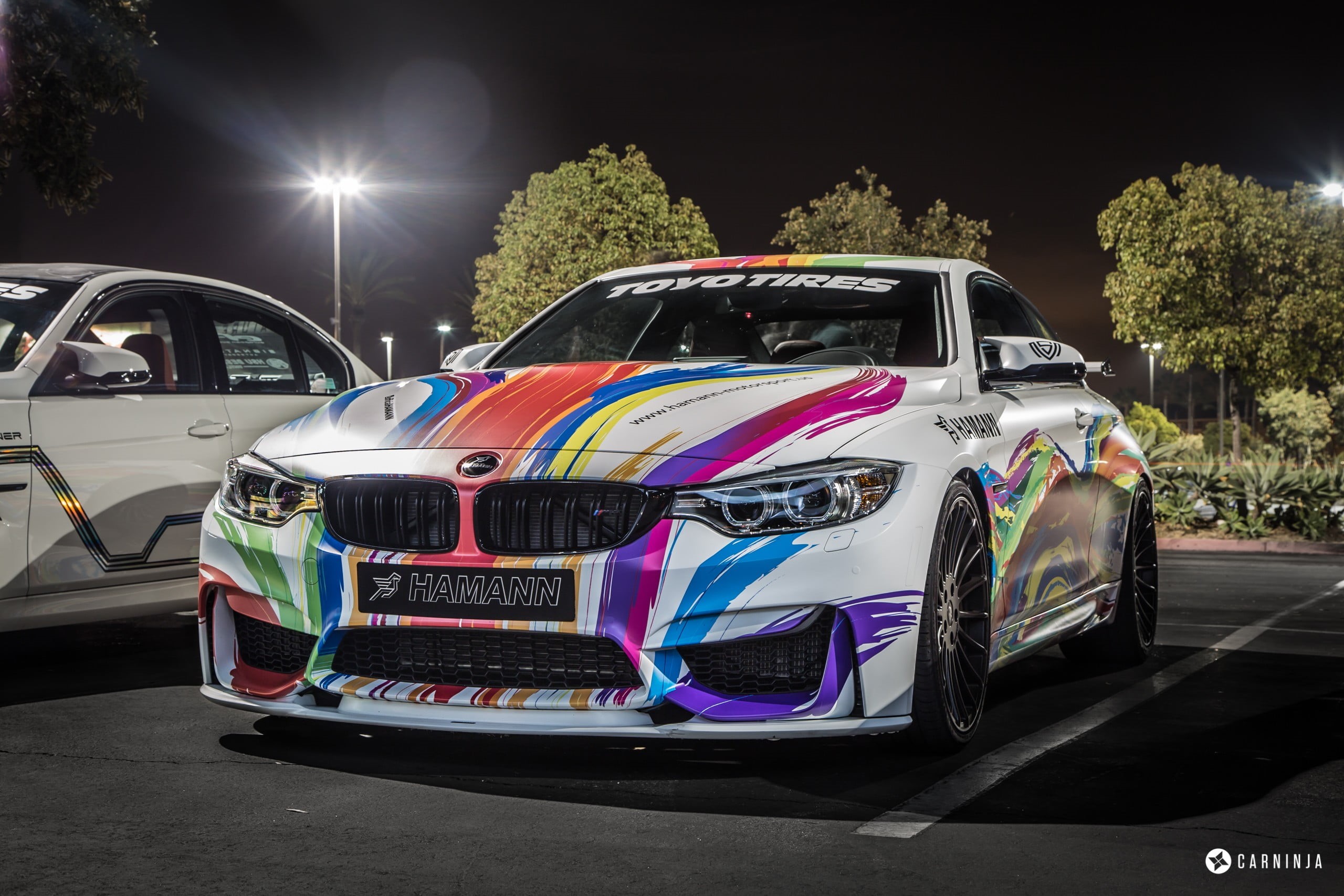bmw x6, LB Performance, 2K, outdoors, retro styled, no people, BMW M4 Coupe, land vehicle, street, Vossen, Carninja, tree, vintage car, LB Works, city, HD Wallpaper