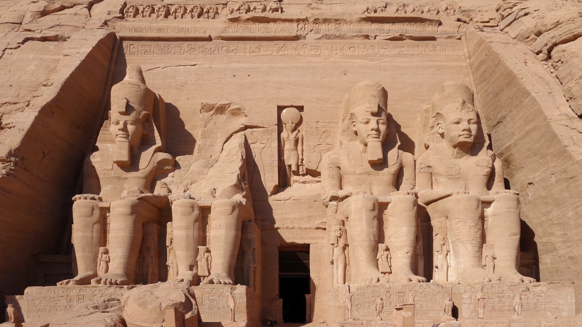 carving, abu simbel, tourist, archaeology, representation, egyptian, egypt, ancient, craft, dynasty, travel destinations, pharaoh, bas relief, unesco, historic, HD Wallpaper