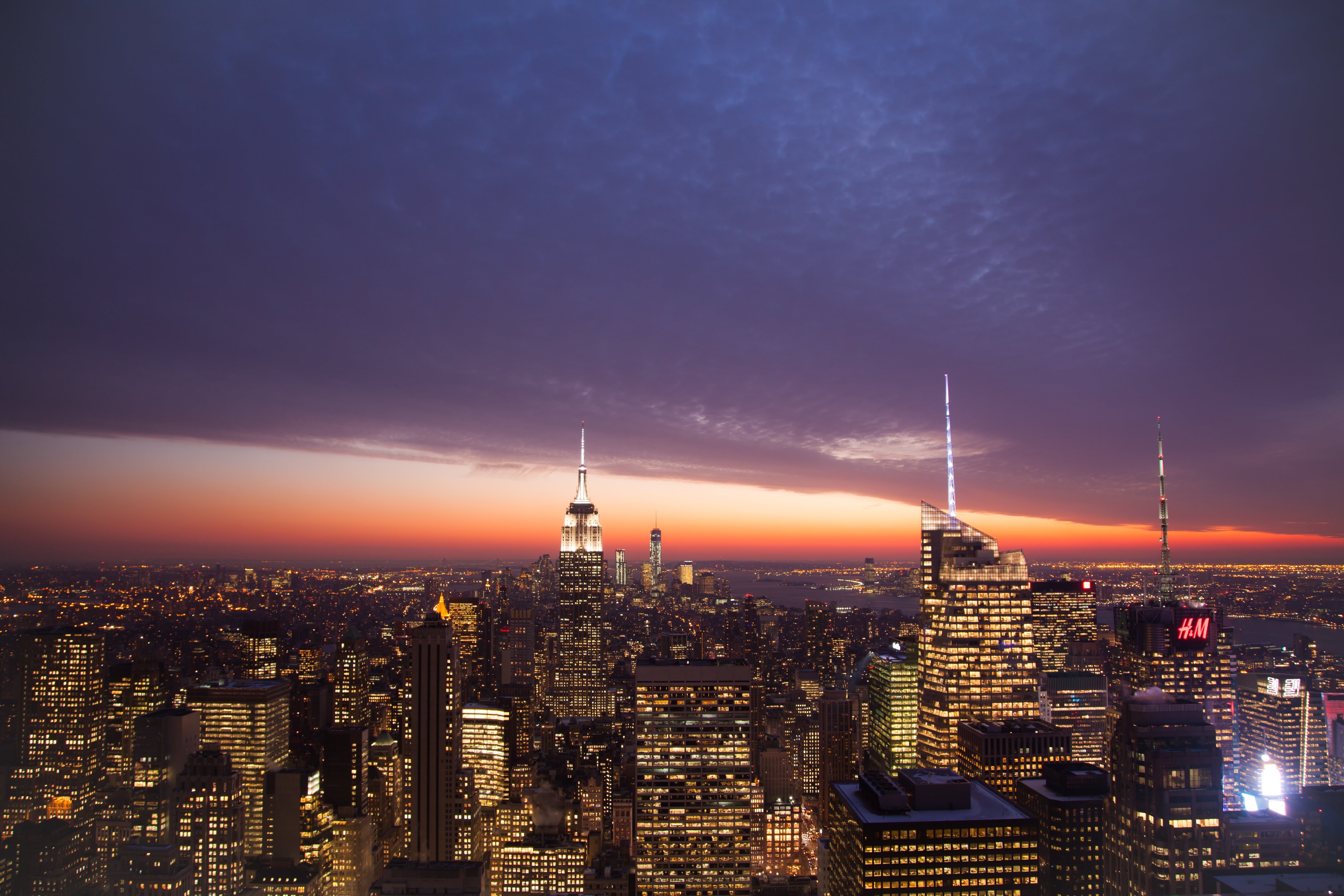 office Building, financial District, business, New York City, new York State, sky, built Structure, uSA, famous Place, Rock, Beautiful, building Exterior, HD Wallpaper