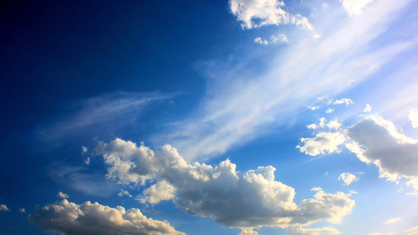no people, 720P, abstract, scenics - nature, meteorology, backgrounds, sun, blue, cloud - sky, nature, atmosphere, beauty in nature, environment, wind, HD Wallpaper