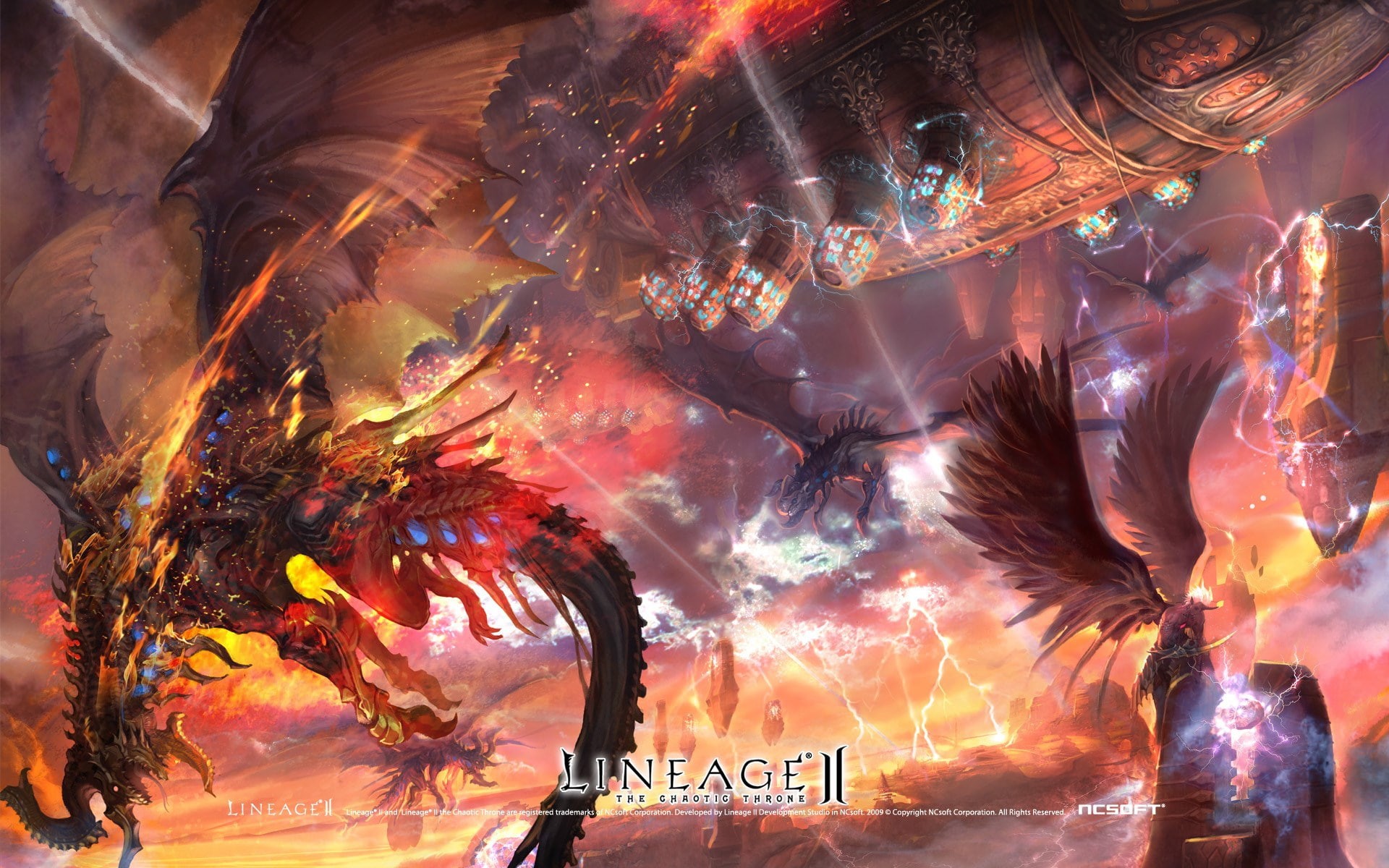1080P, Lineage II: The Chaotic Throne, HD Wallpaper