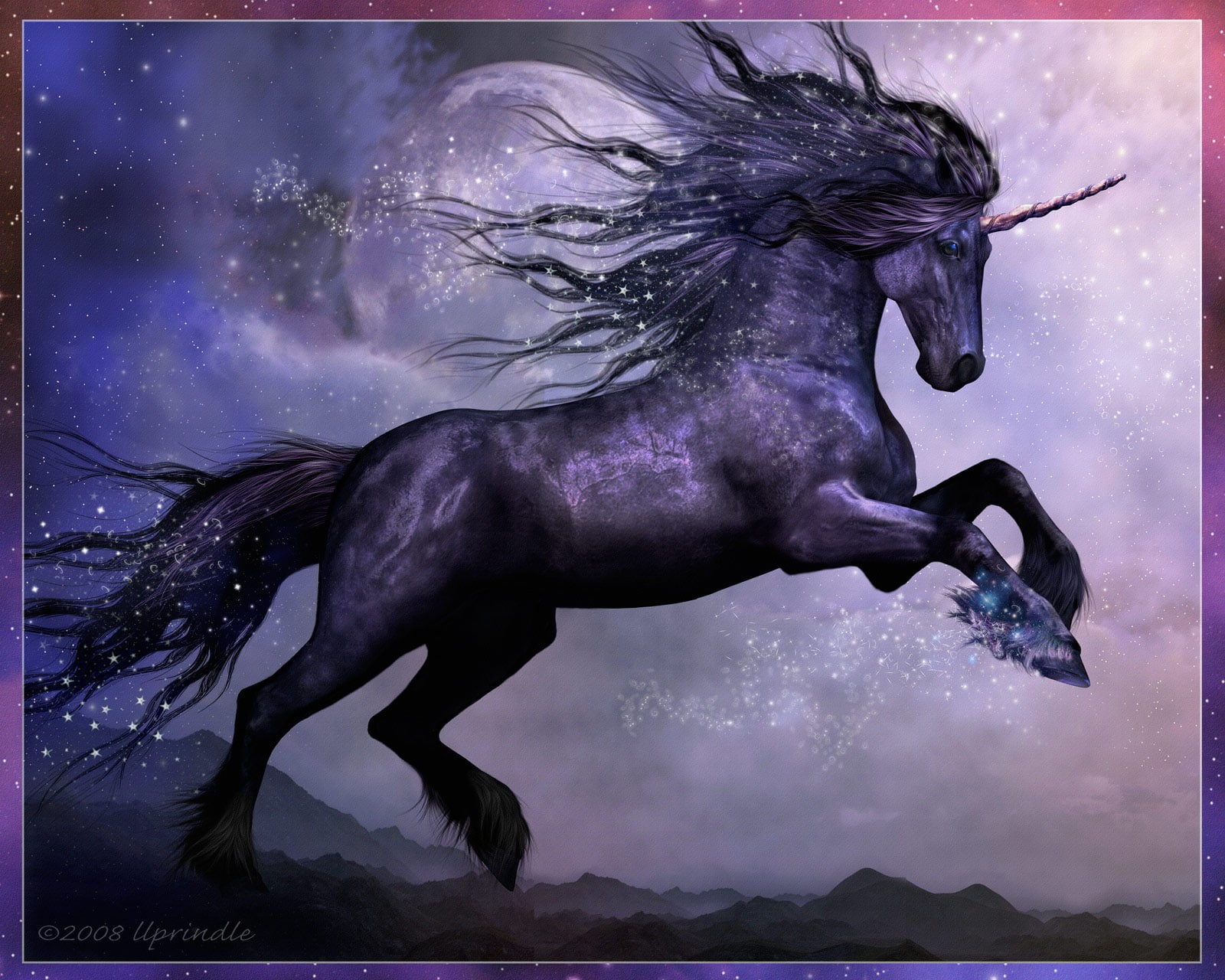unicorn, animal, 720P, magical, horse, HD Wallpaper