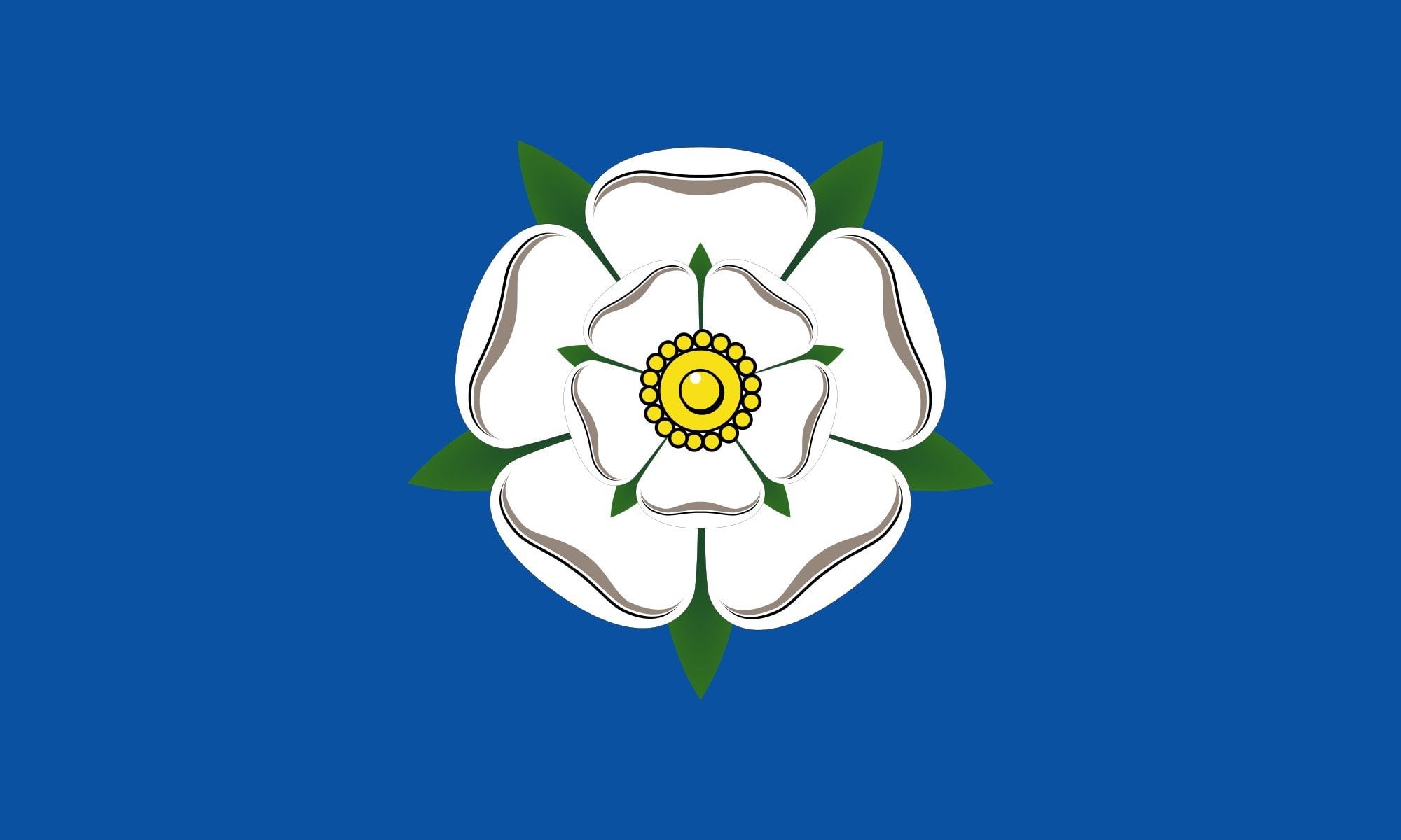 yorkshire svg, 2000px flag, 1080P, HD Wallpaper