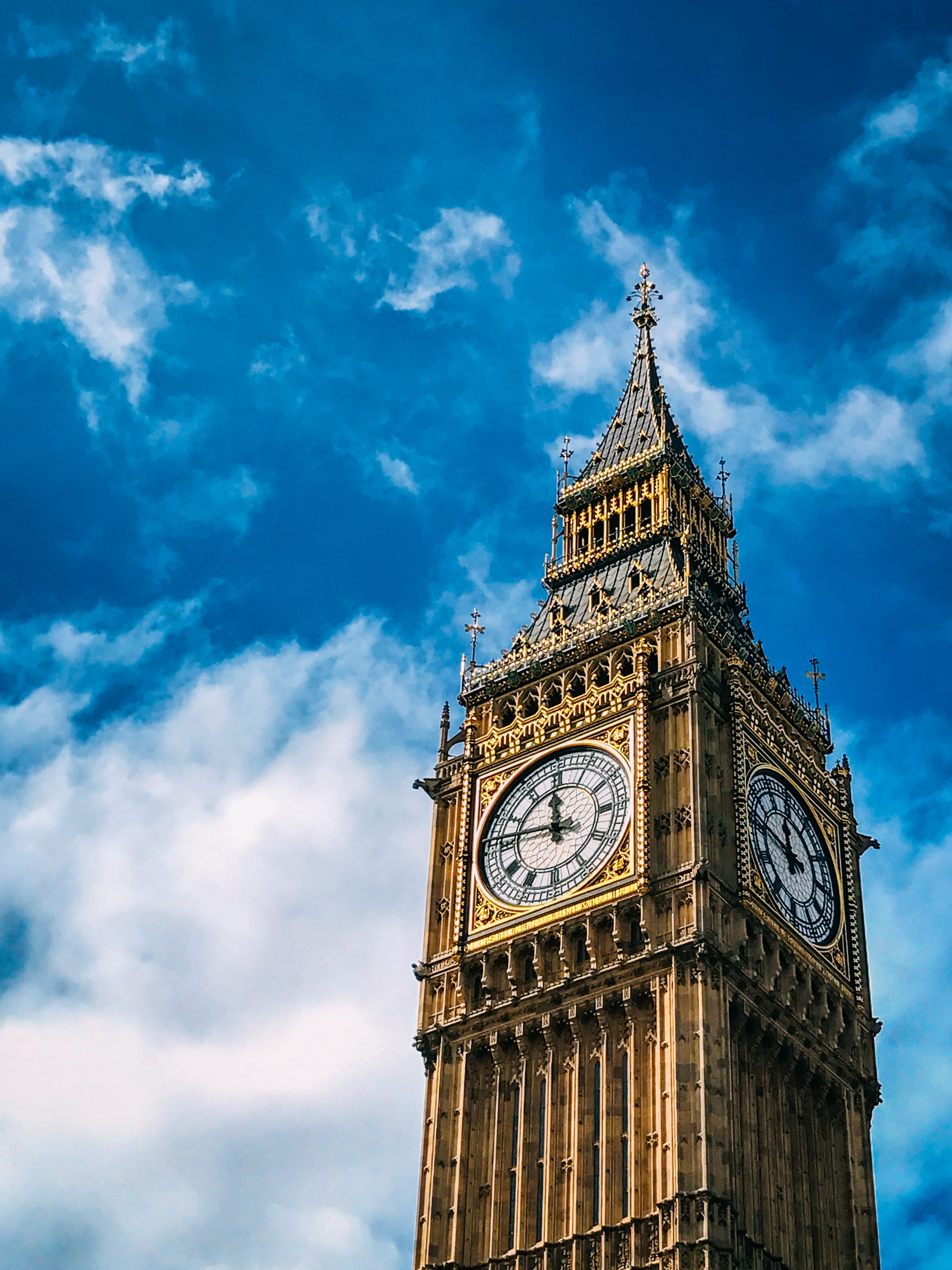 nature, watch, travel destinations, architecture, tourism, tall - high, city, big ben tower, england, jefflssantos, clock tower, travel, united kingdom, Phone HD Wallpaper