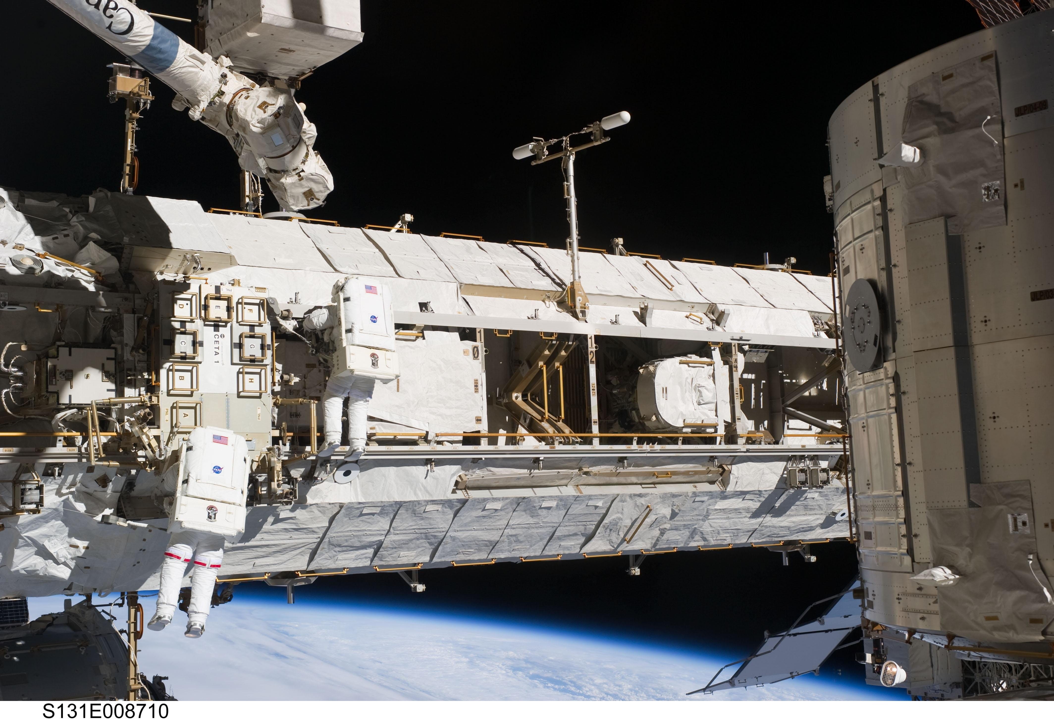 space-suit, space flight, outer space, mode of transportation, day, international, Iss, building exterior, satellite, space, cosmonautics, industry, transportation, HD Wallpaper
