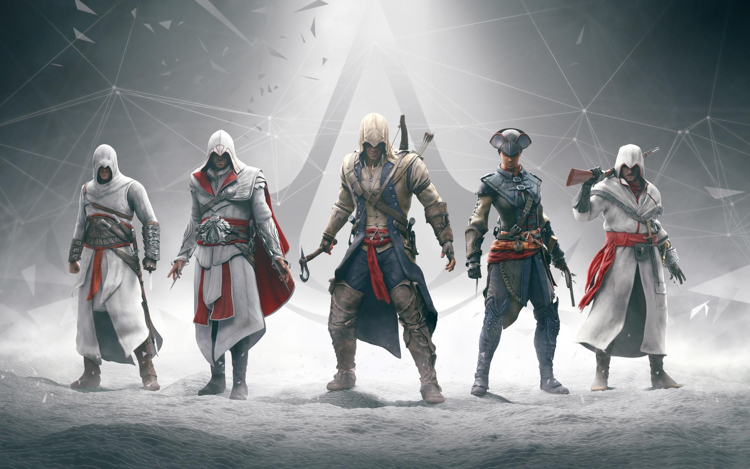 creed, assassins creed, character, nice, adventure, assassin, art, action, 2K, fiction, games, s, cool, HD Wallpaper