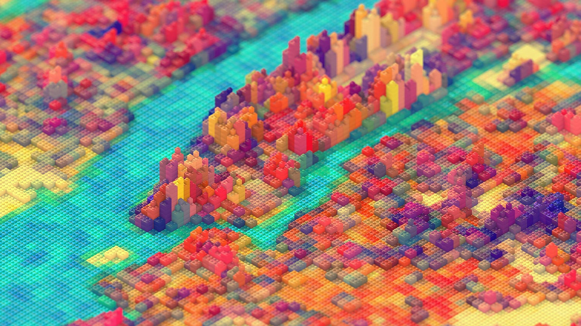 texture, multi colored, variation, fantasy, design, digital, lines, colorful, no people, light, food and drink, fractal, rough, craft, patterns, futuristic, HD Wallpaper