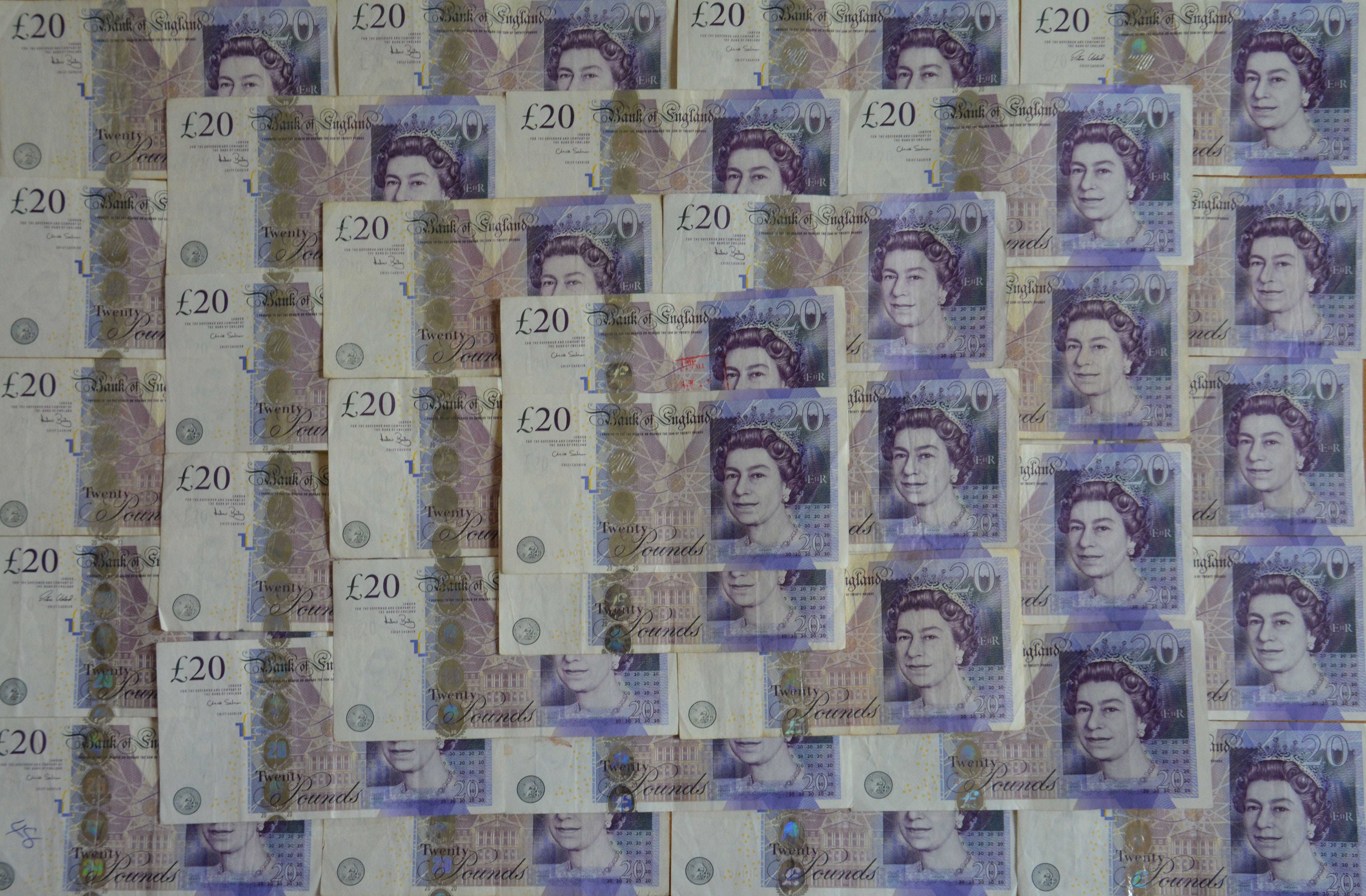wealth, Currency, Banknotes, notes, home loan, indoors, close-up, pension, paper currency, message, selling, credit, crisis, number, 5K, buy, buying, full frame, HD Wallpaper